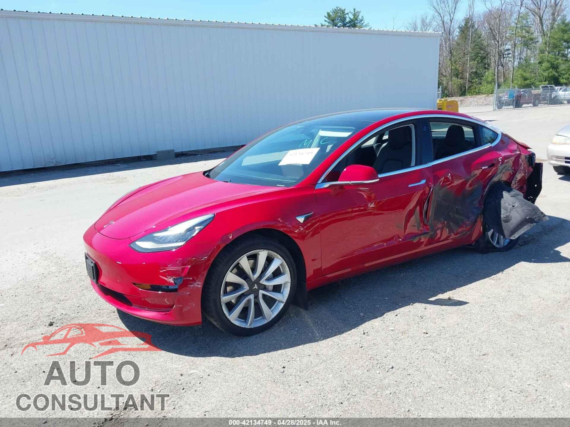 TESLA MODEL 3 2018 - 5YJ3E1EB3JF087779