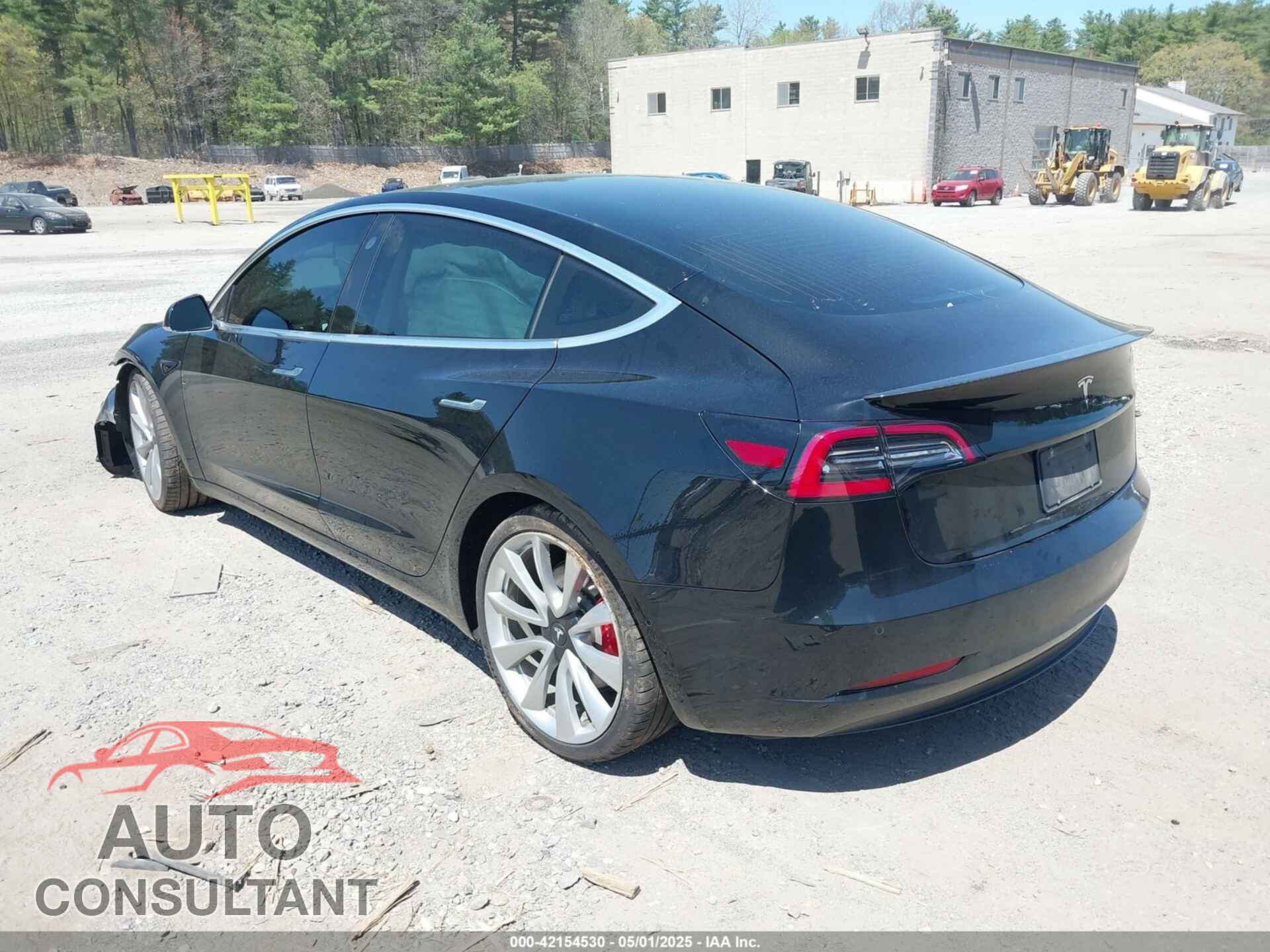 TESLA MODEL 3 2019 - 5YJ3E1EB4KF438846