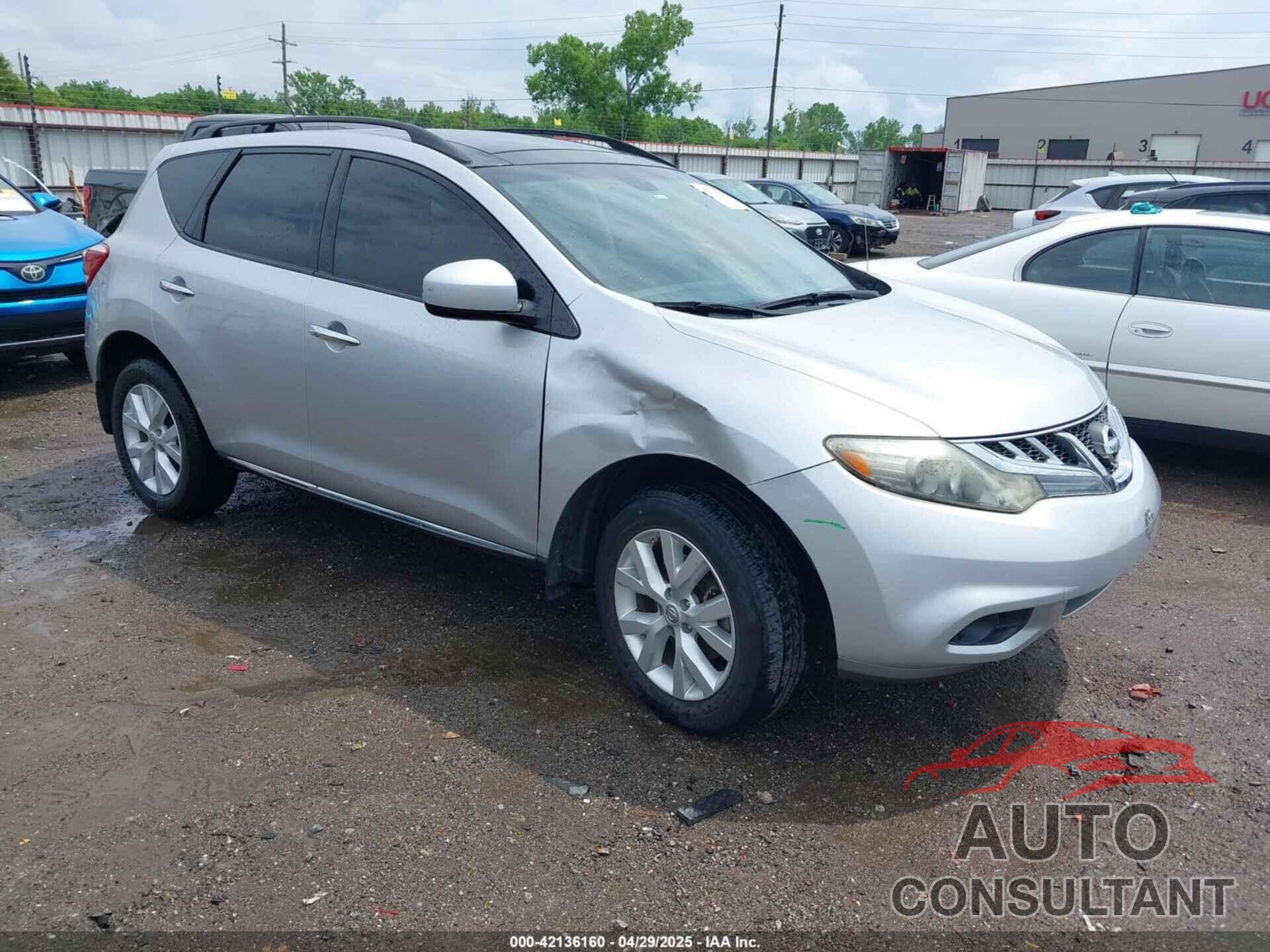 NISSAN MURANO 2012 - JN8AZ1MU2CW115265
