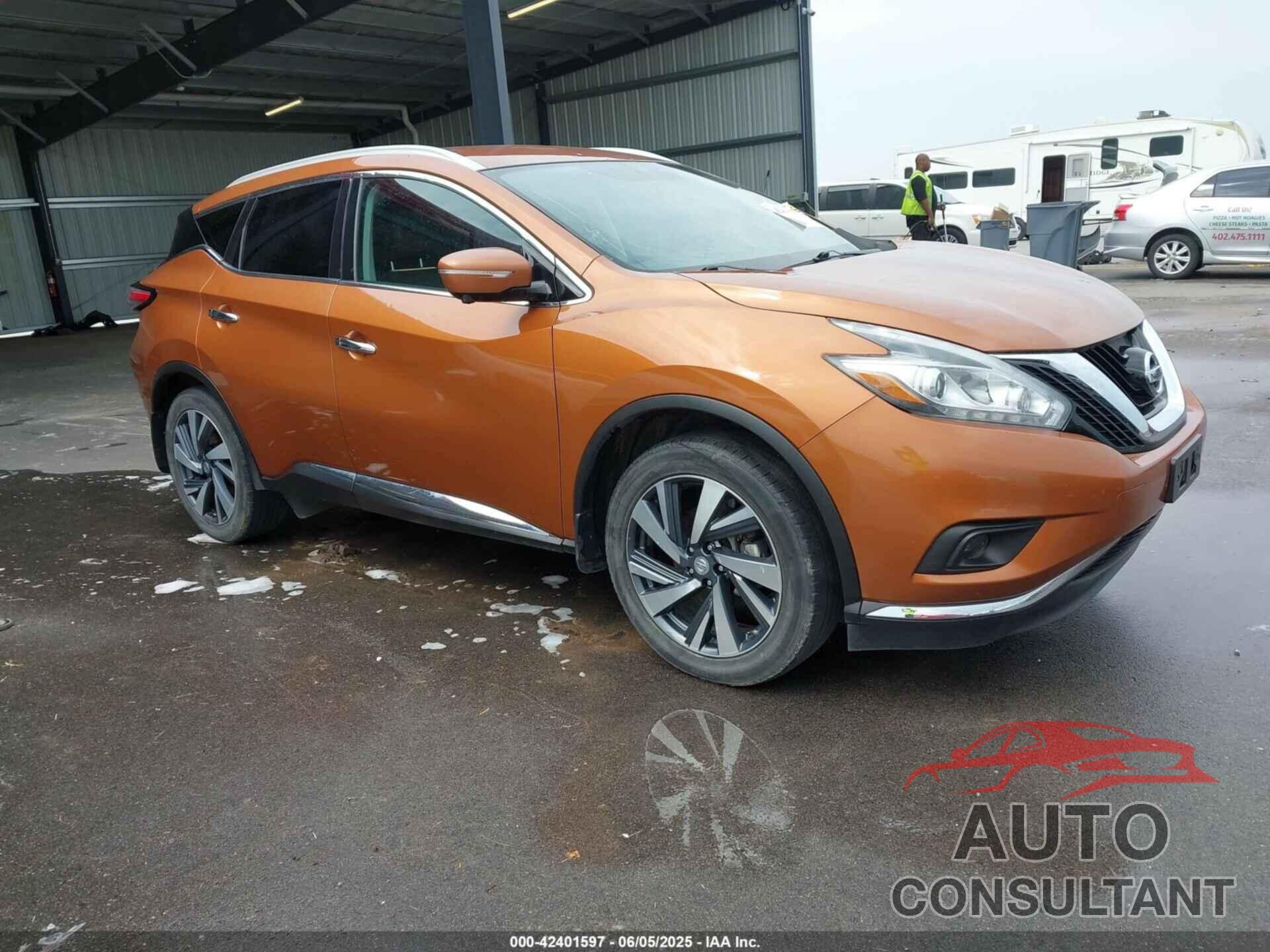 NISSAN MURANO 2015 - 5N1AZ2MH1FN244902