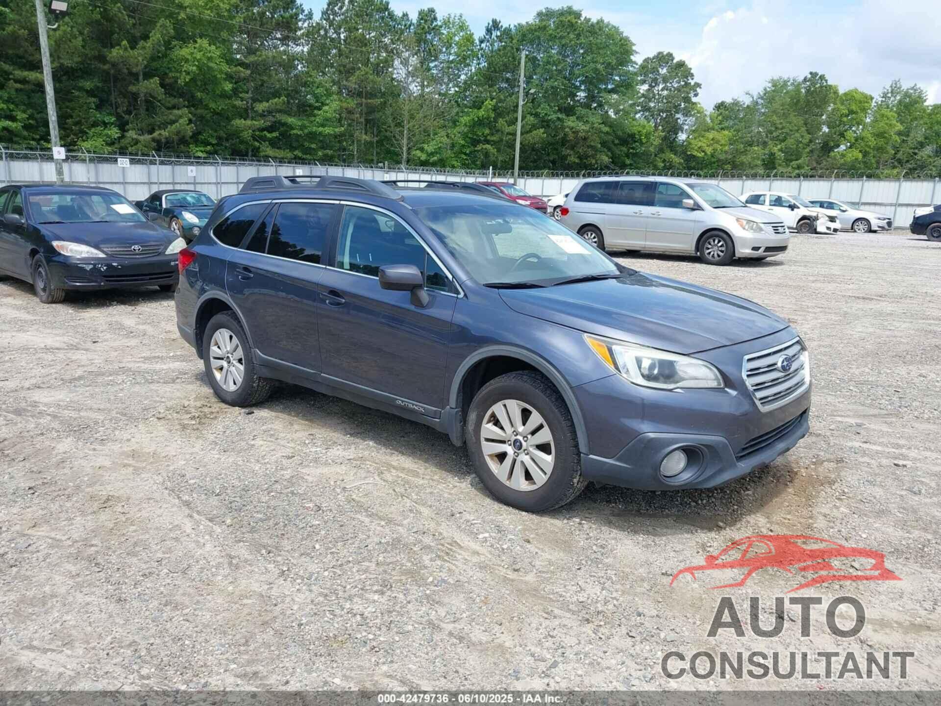 SUBARU OUTBACK 2015 - 4S4BSACCXF3335574