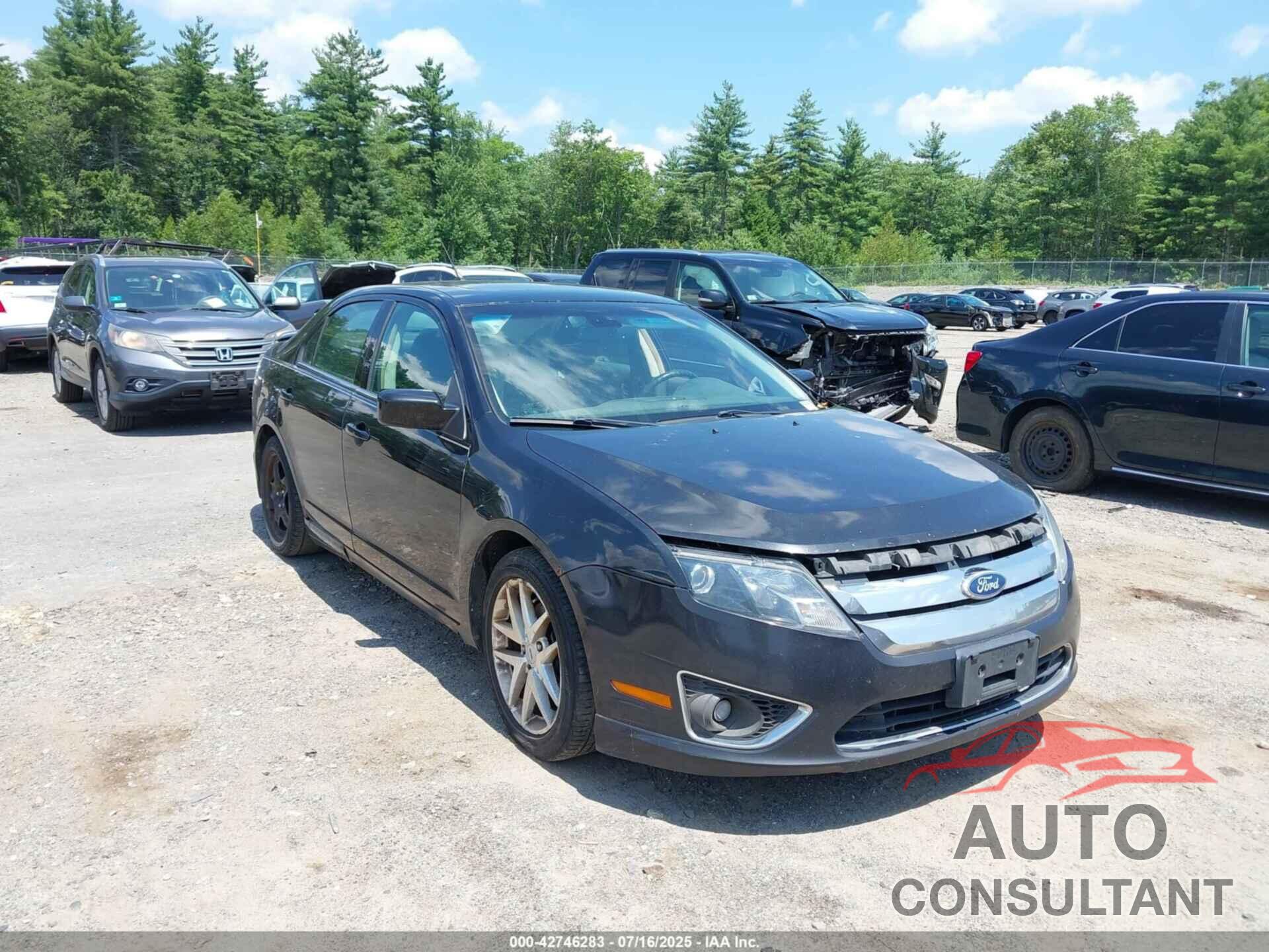 FORD FUSION 2012 - 3FAHP0JA5CR183542