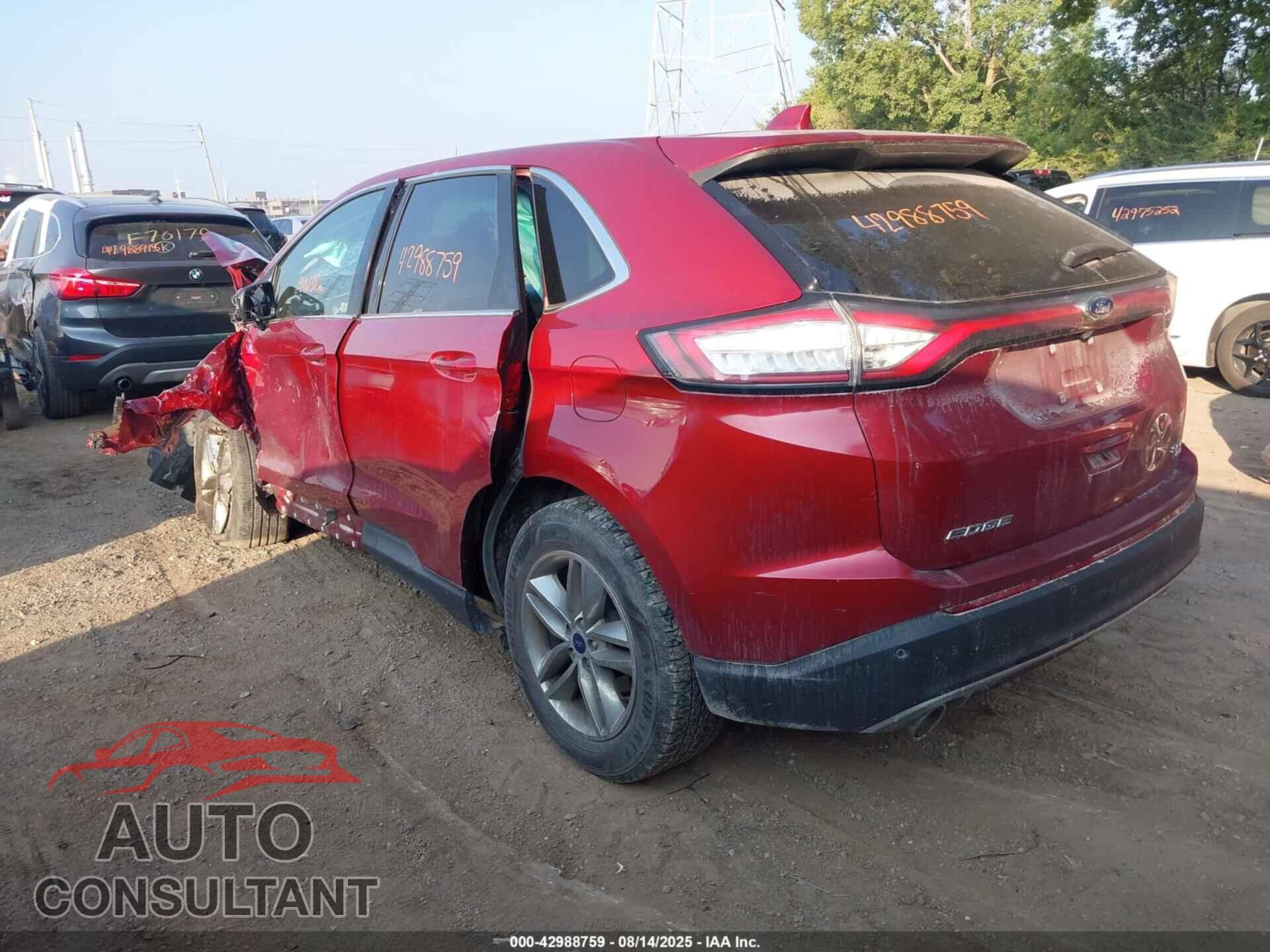 FORD EDGE 2017 - 2FMPK4J8XHBC04959