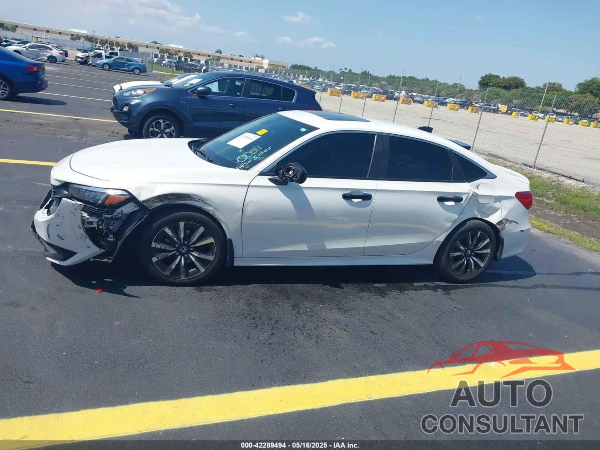 HONDA CIVIC 2022 - JHMFE1F76NX010051