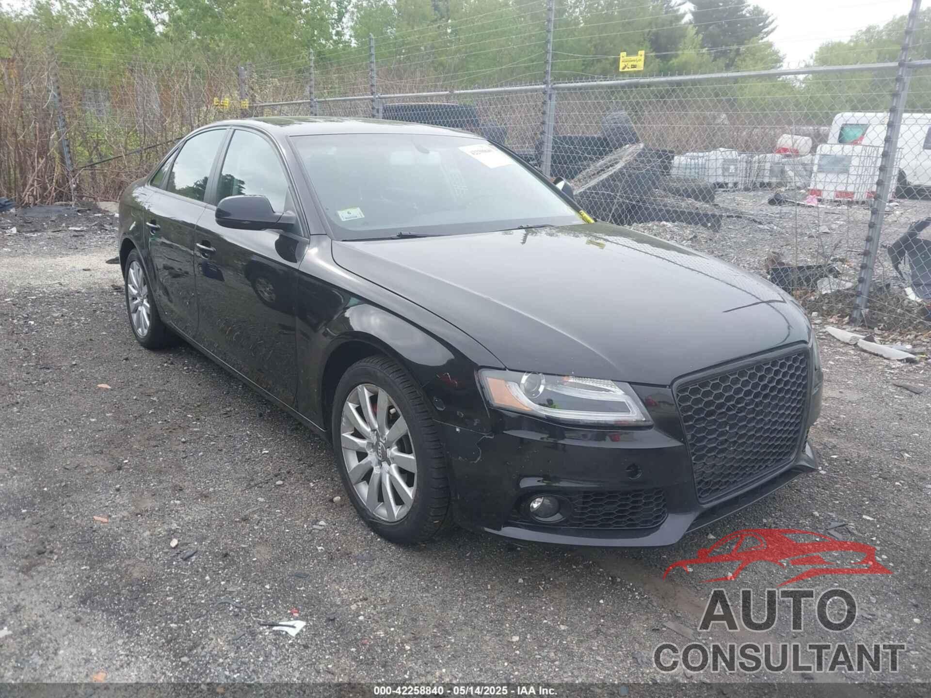 AUDI A4 2012 - WAUBFAFLXCN009730