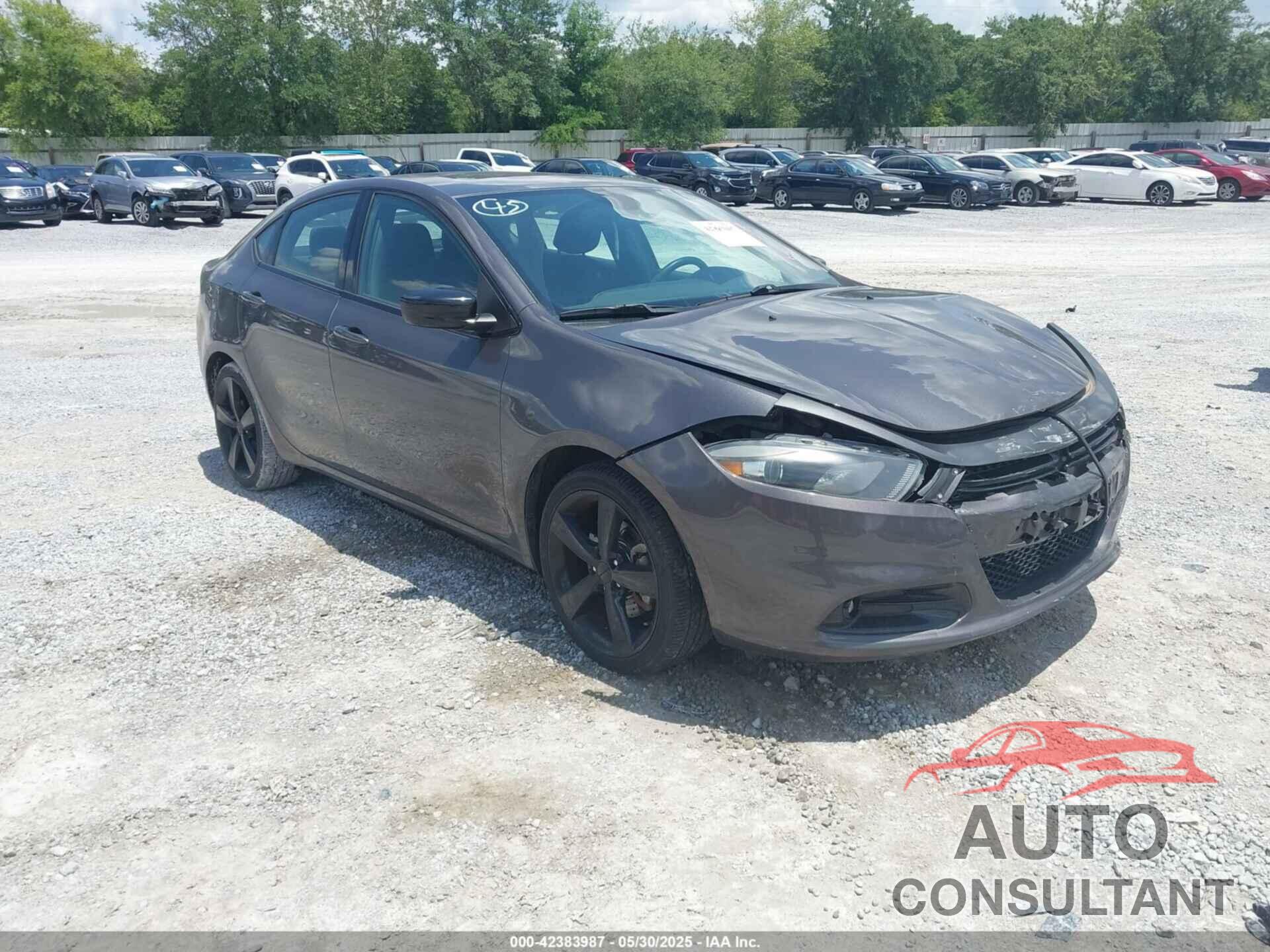 DODGE DART 2015 - 1C3CDFBB0FD391529