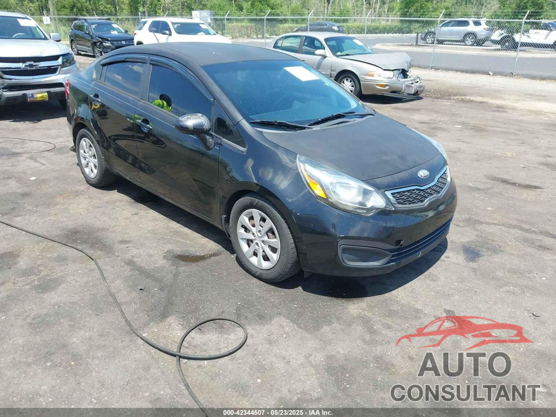 KIA RIO 2014 - KNADN4A33E6377006