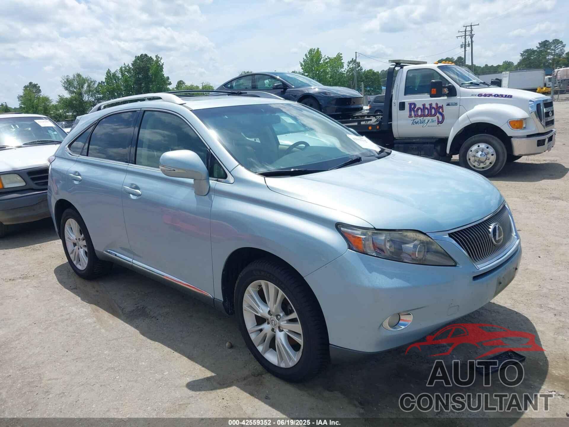 LEXUS RX 450H 2010 - JTJBC1BA9A2411038