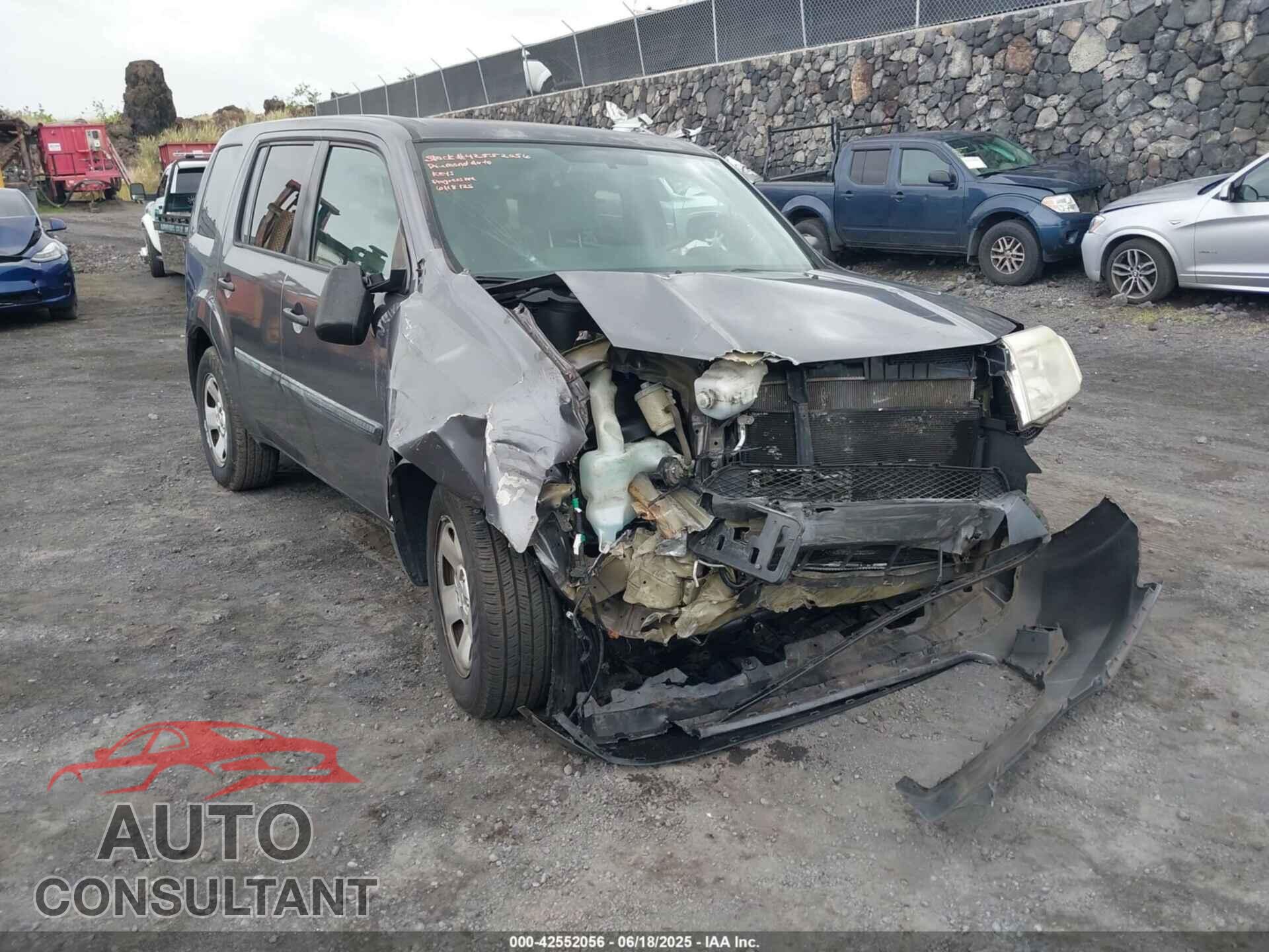 HONDA PILOT 2014 - 5FNYF4H24EB005175