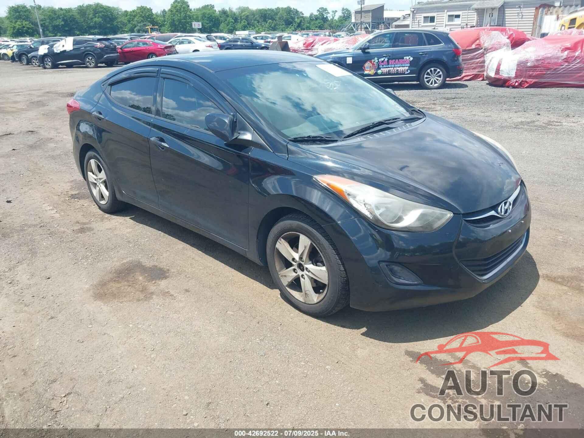HYUNDAI ELANTRA 2013 - KMHDH4AE6DU720716