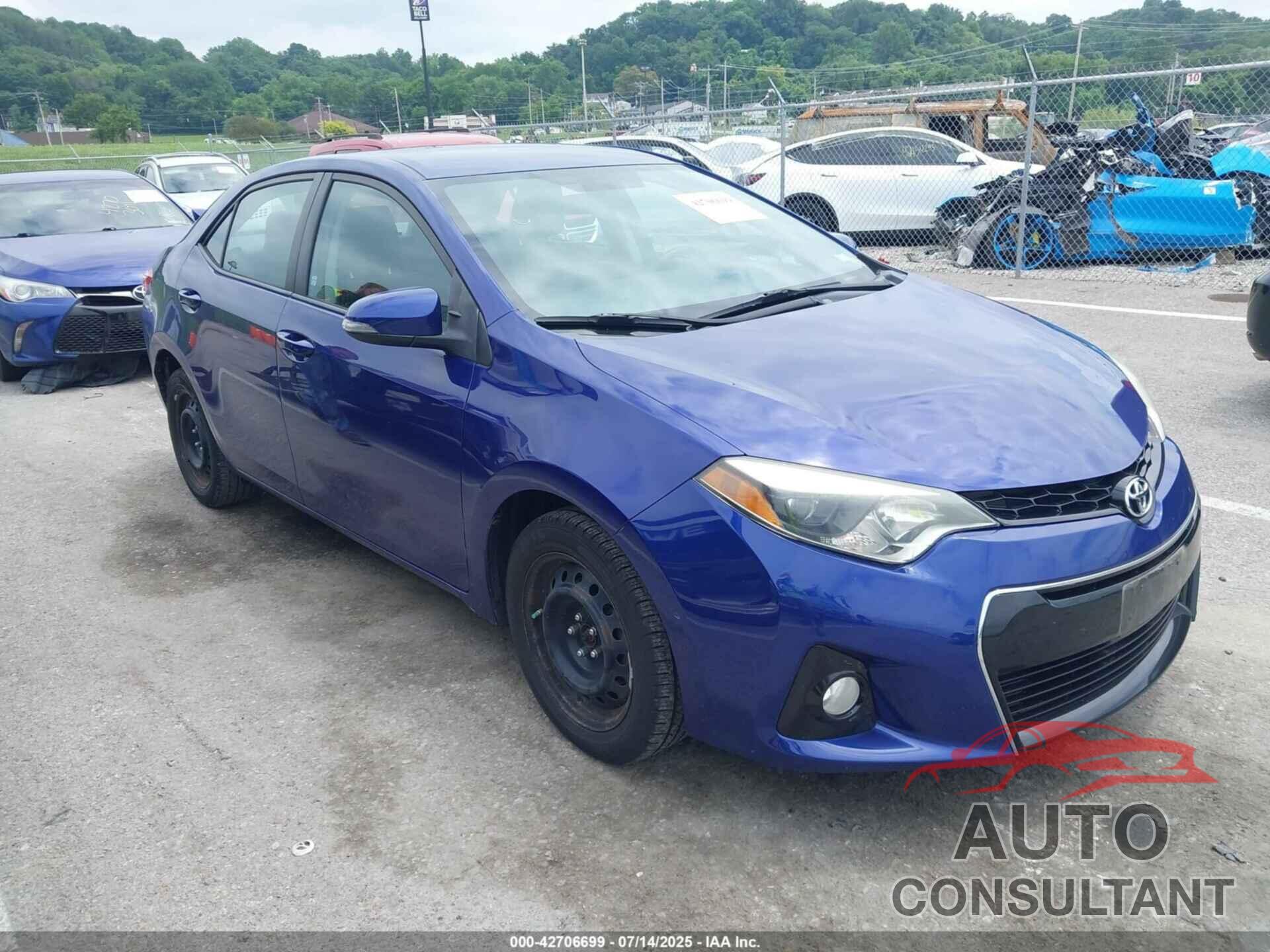 TOYOTA COROLLA 2015 - 5YFBURHE4FP198114