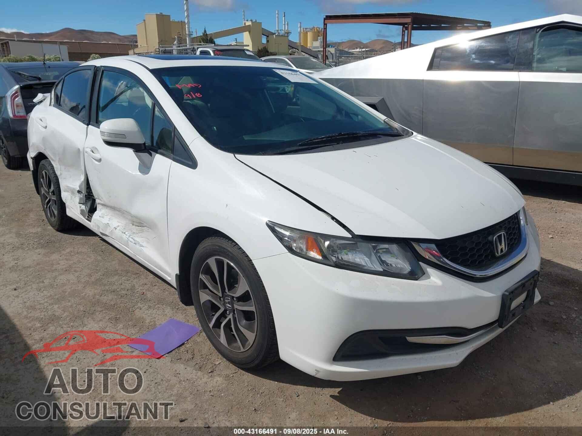HONDA CIVIC 2013 - 19XFB2F81DE268047