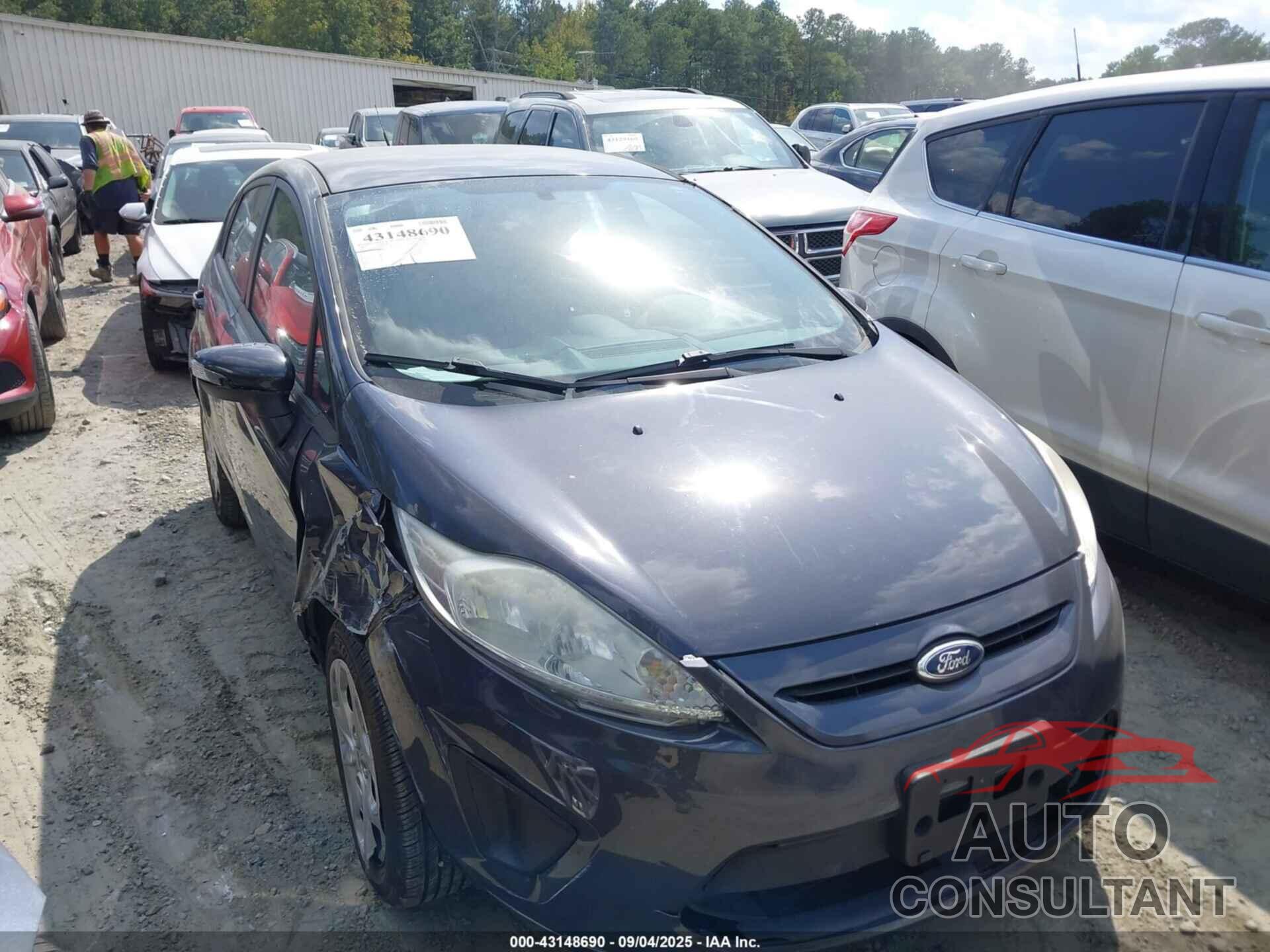 FORD FIESTA 2013 - 3FADP4EJ4DM213516