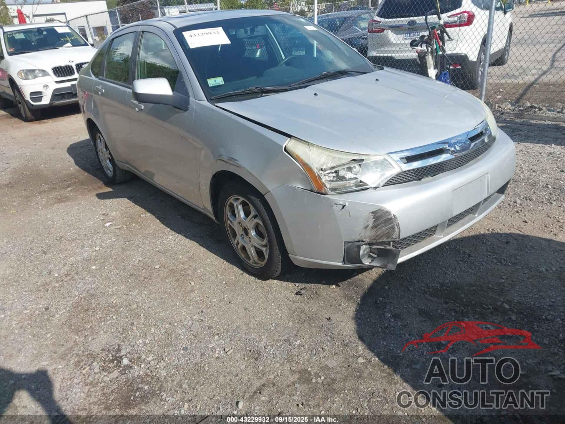 FORD FOCUS 2009 - 1FAHP36NX9W132265