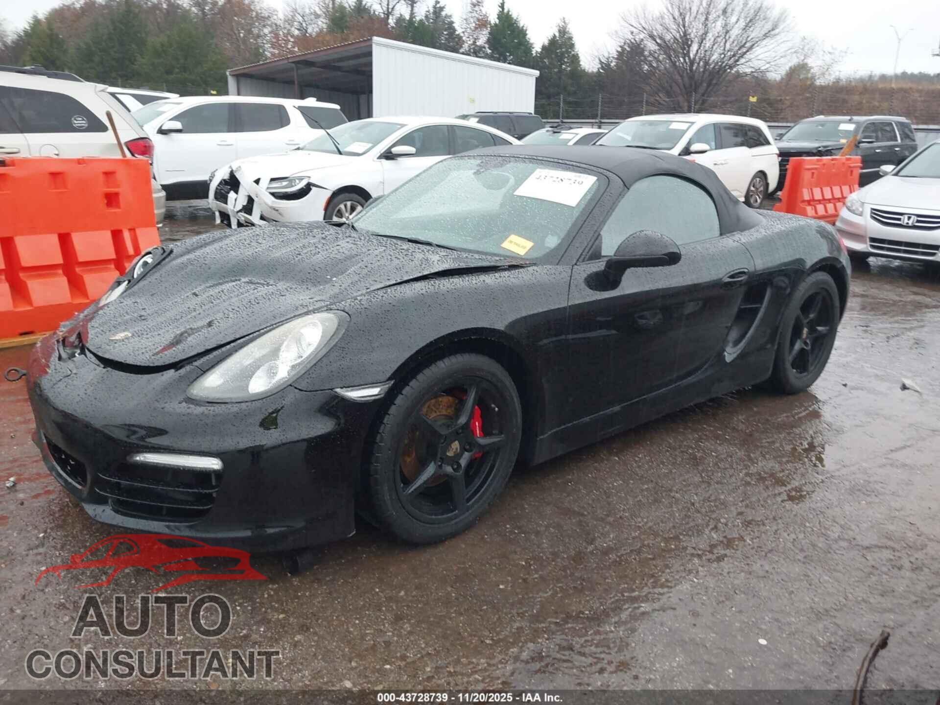 PORSCHE BOXSTER 2013 - WP0CA2A80DS114777