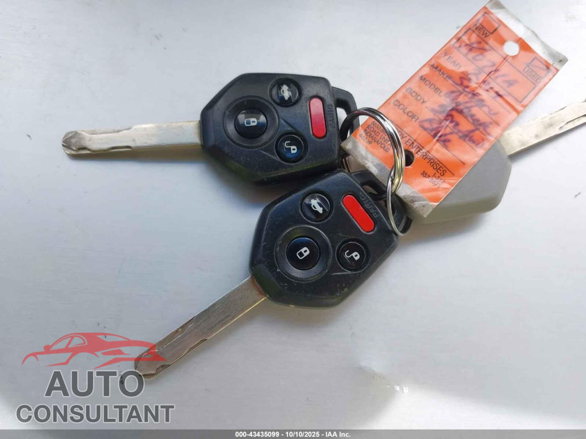 SUBARU OUTBACK 2014 - 4S4BRBLC8E3289324