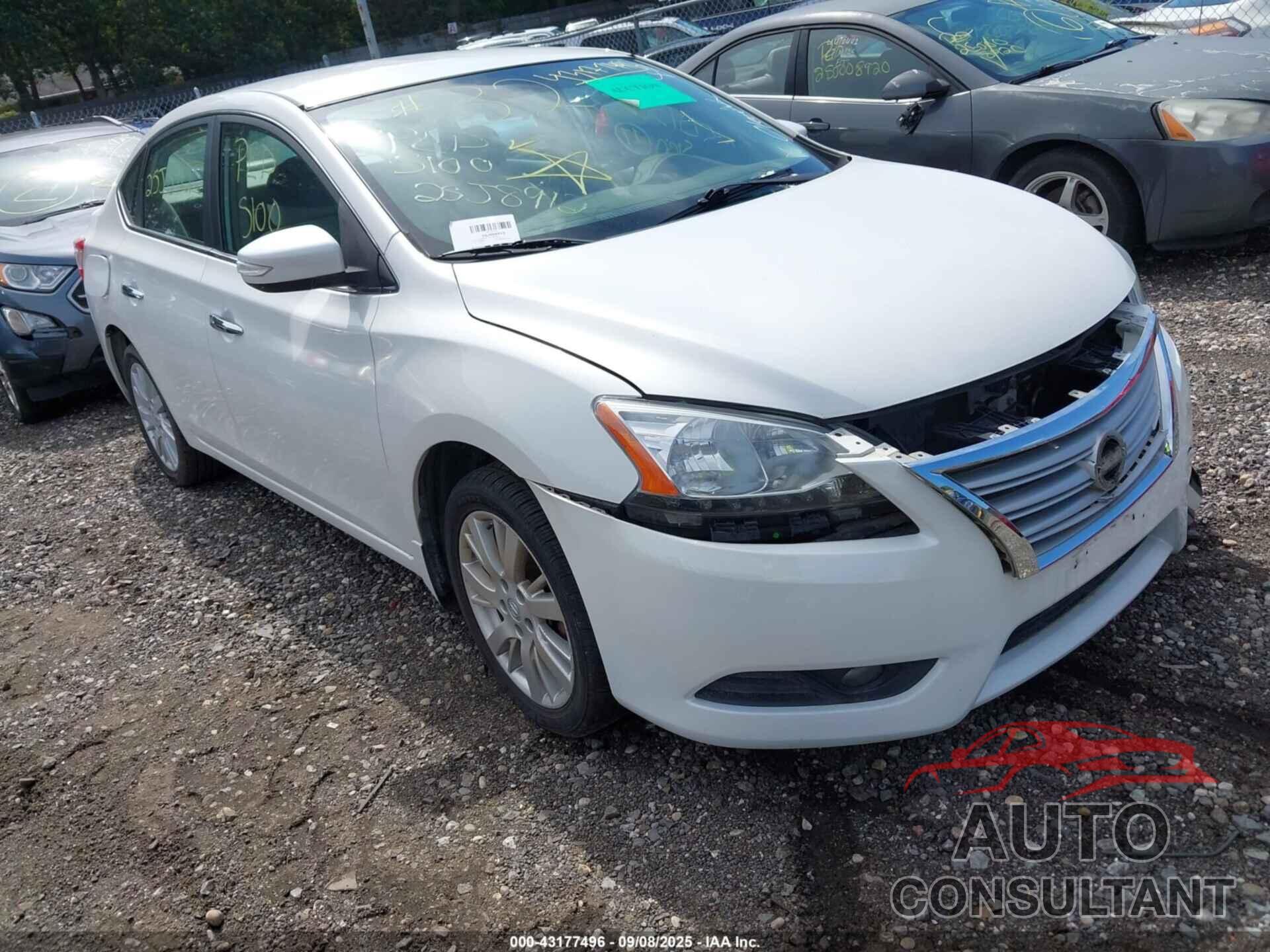 NISSAN SENTRA 2013 - 3N1AB7AP5DL624259