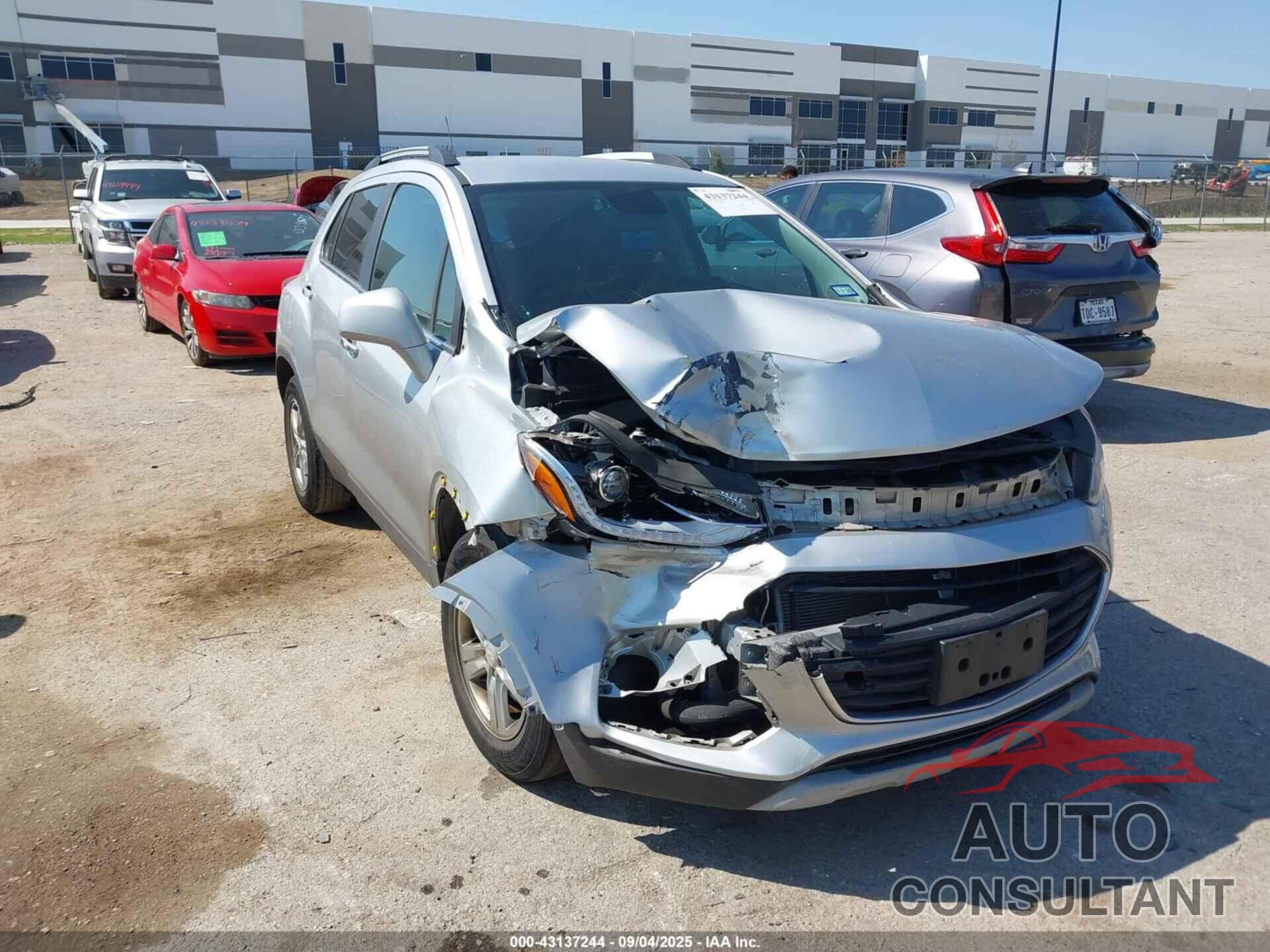 CHEVROLET TRAX 2018 - KL7CJLSBXJB596571