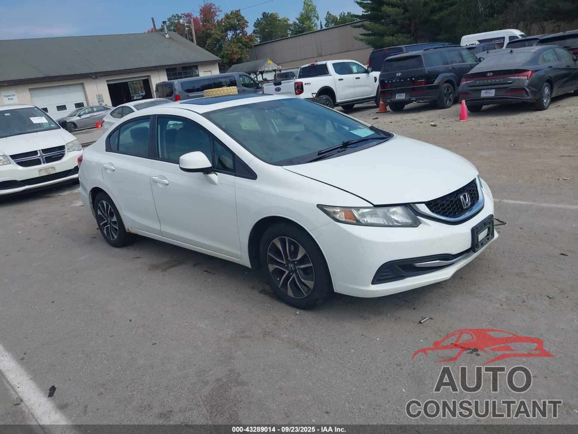 HONDA CIVIC 2013 - 19XFB2F83DE064737