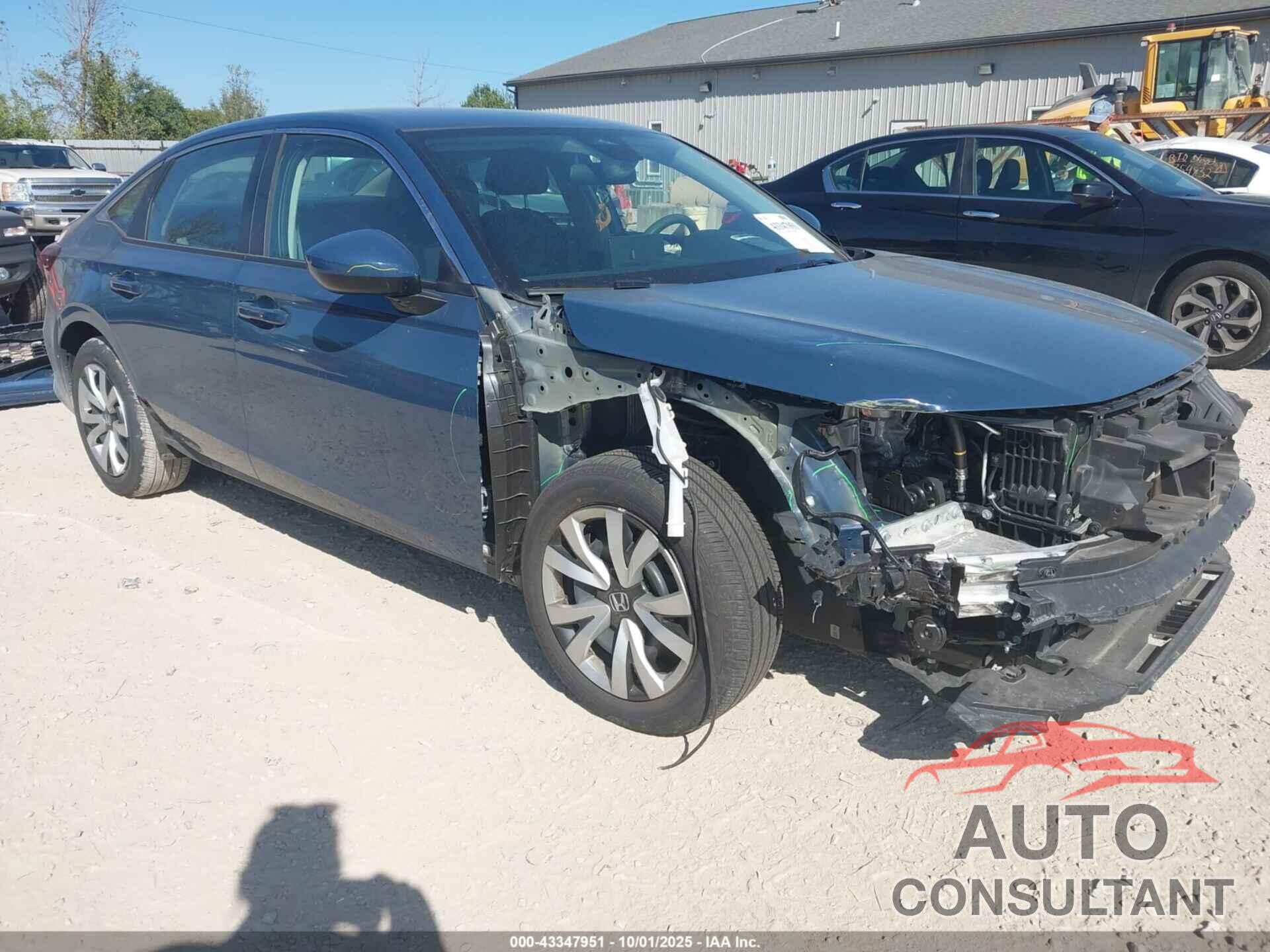 HONDA CIVIC 2025 - 2HGFE2F27SH575793