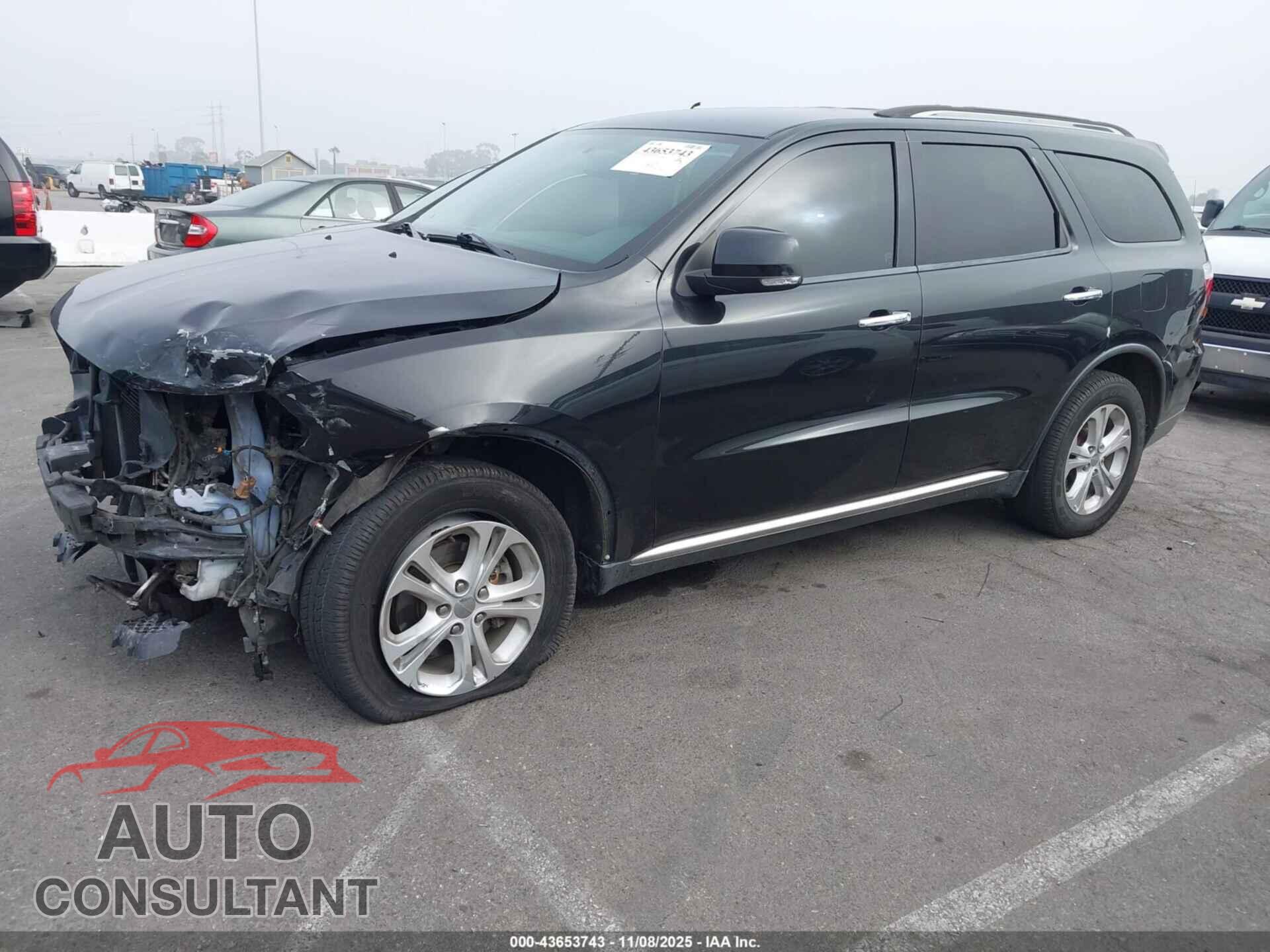 DODGE DURANGO 2013 - 1C4RDHDG5DC664302