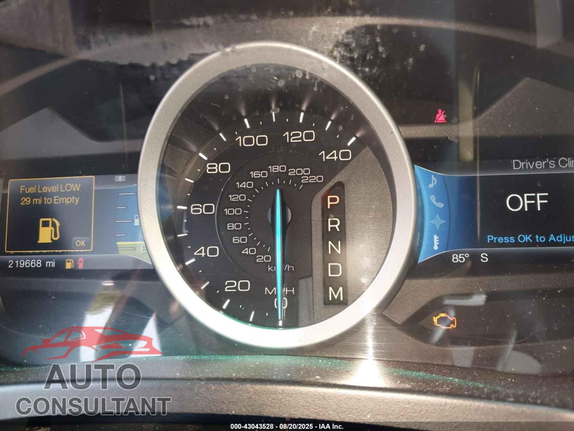 FORD EXPLORER 2013 - 1FM5K7F87DGC01229