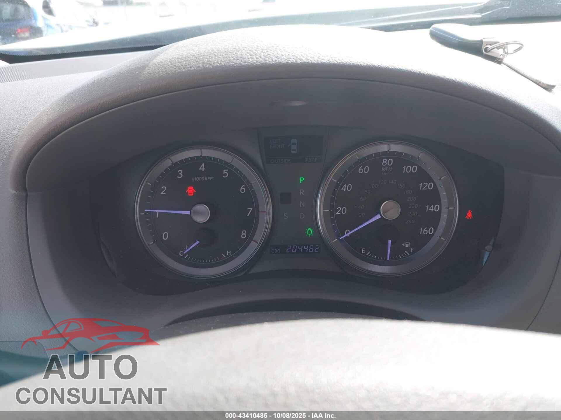 LEXUS ES 350 2011 - JTHBK1EG2B2425353