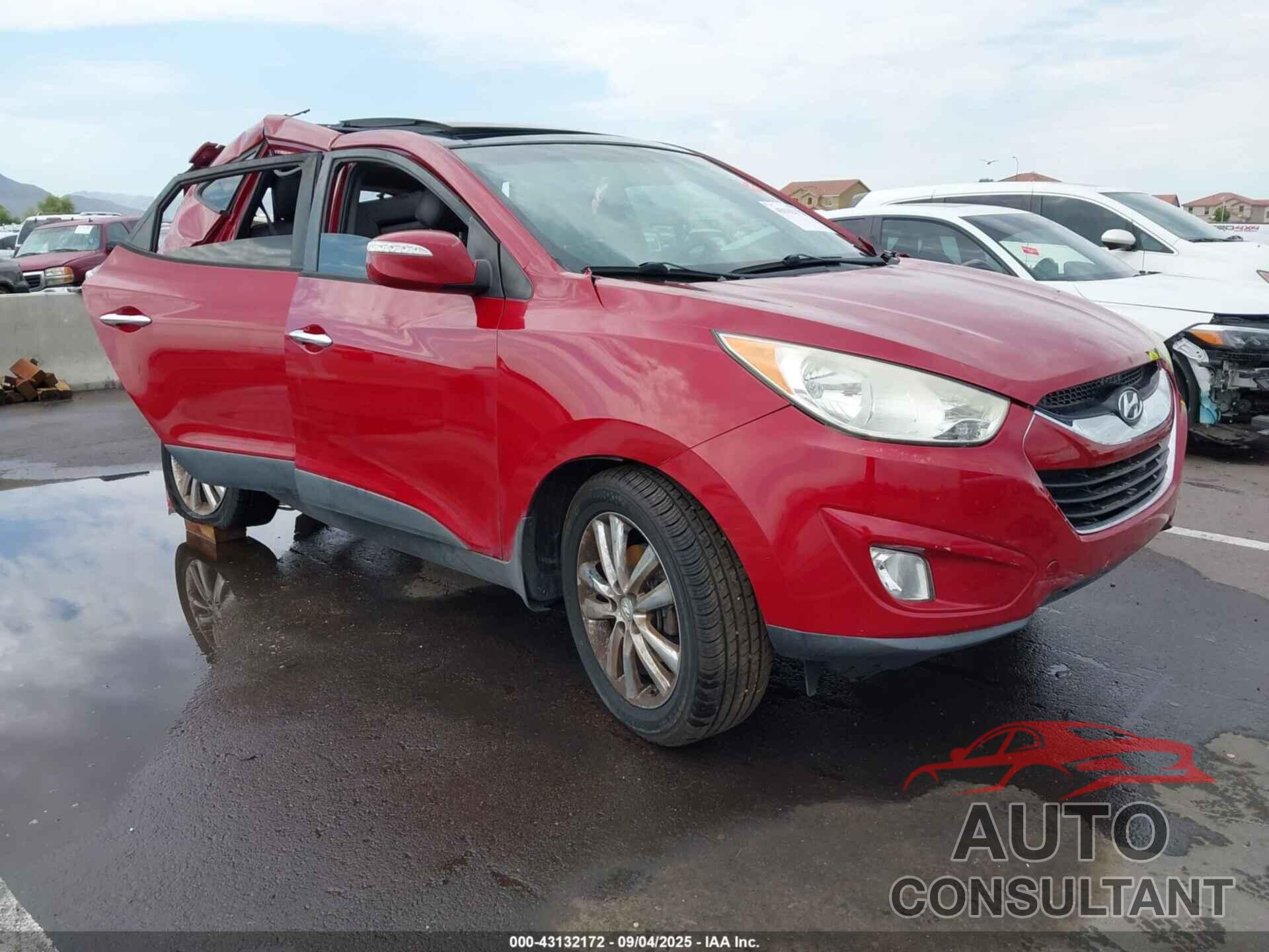 HYUNDAI TUCSON 2012 - KM8JU3AC3CU464069