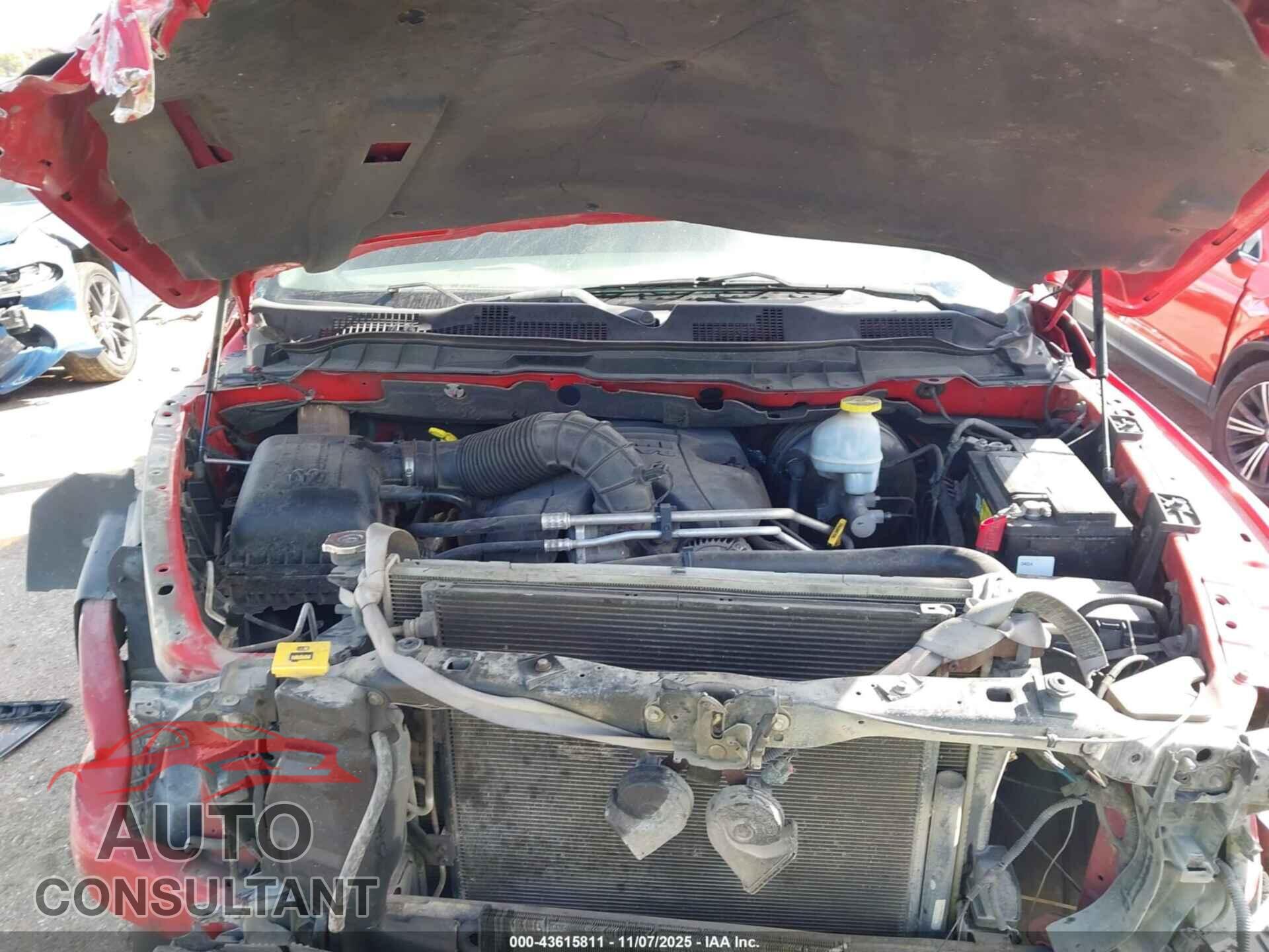 DODGE RAM 1500 2012 - 1C6RD6KT3CS181777