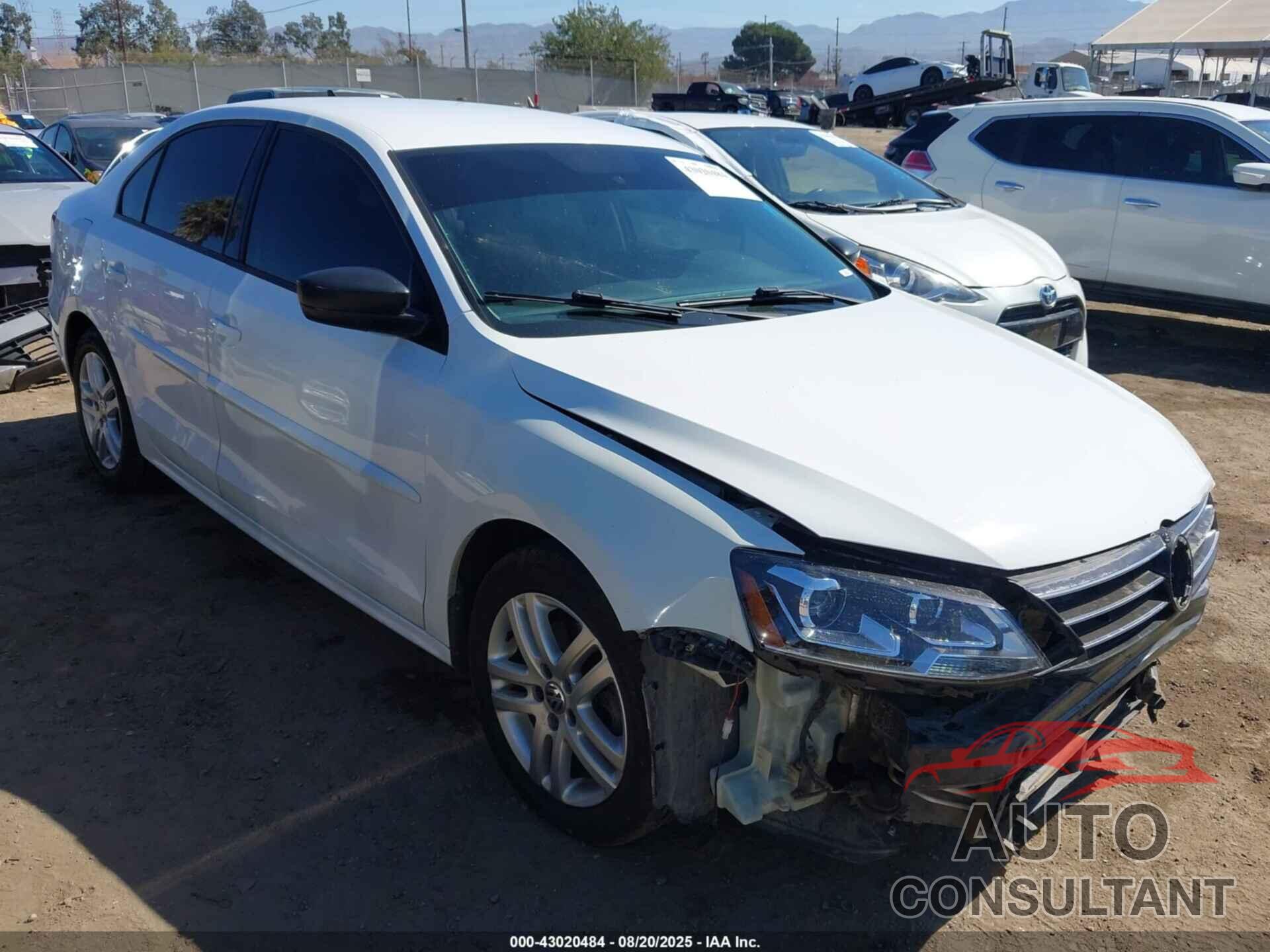 VOLKSWAGEN JETTA 2015 - 3VW3A7AJ6FM228789