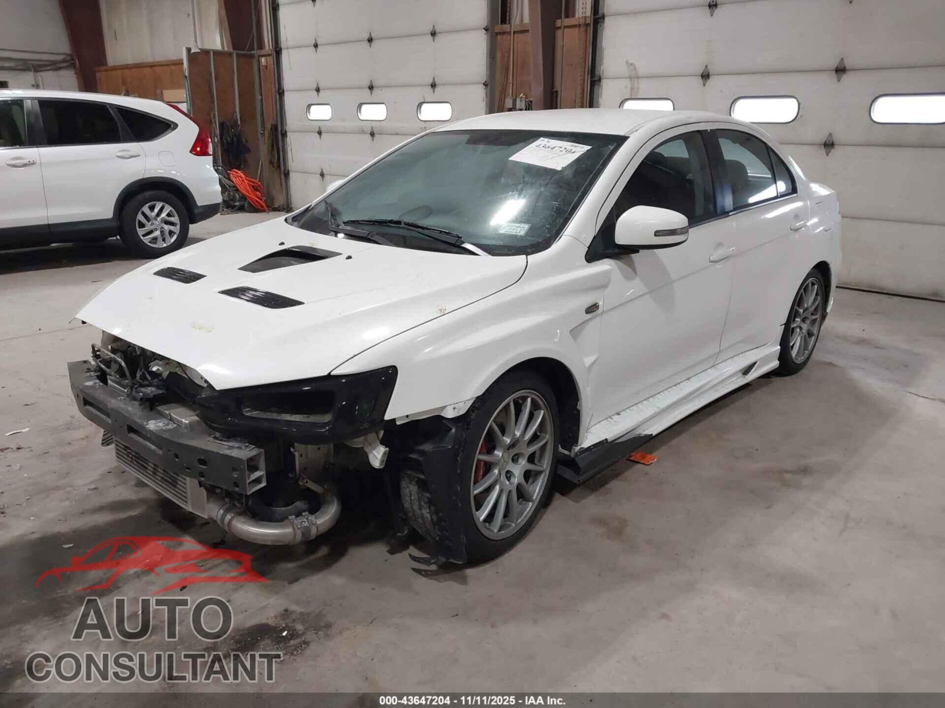 MITSUBISHI LANCER EVOLUTION 2015 - JA32W8FV4FU016162