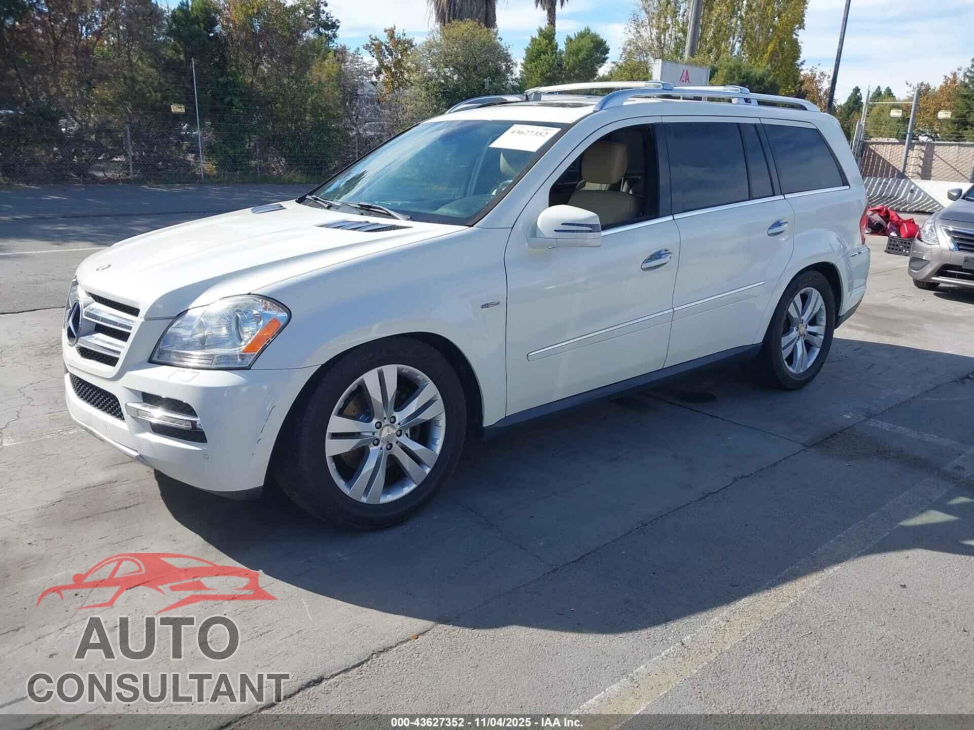 MERCEDES-BENZ GL 350 BLUETEC 2012 - 4JGBF2FE6CA767965