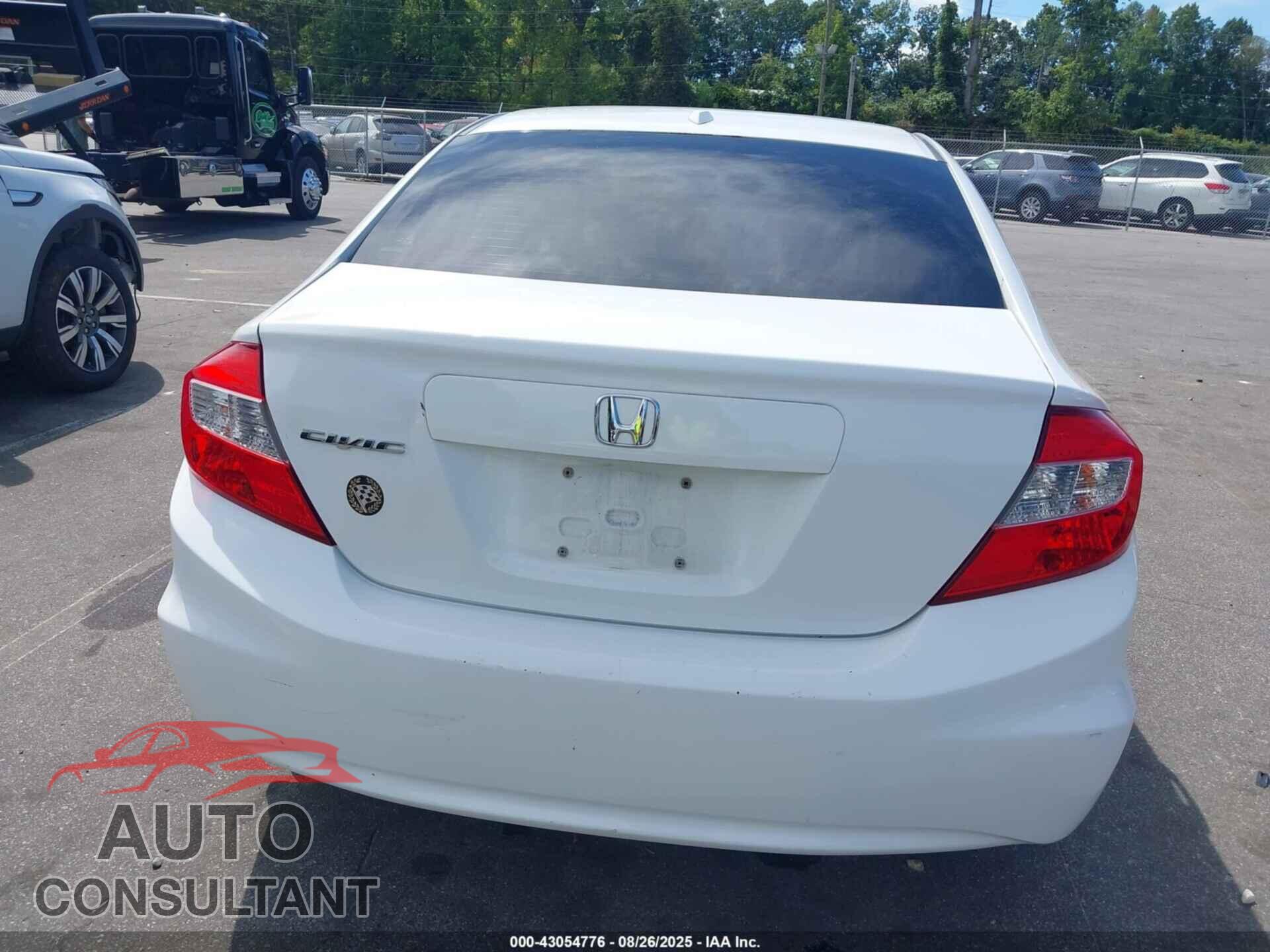 HONDA CIVIC 2012 - 2HGFB2F80CH549194