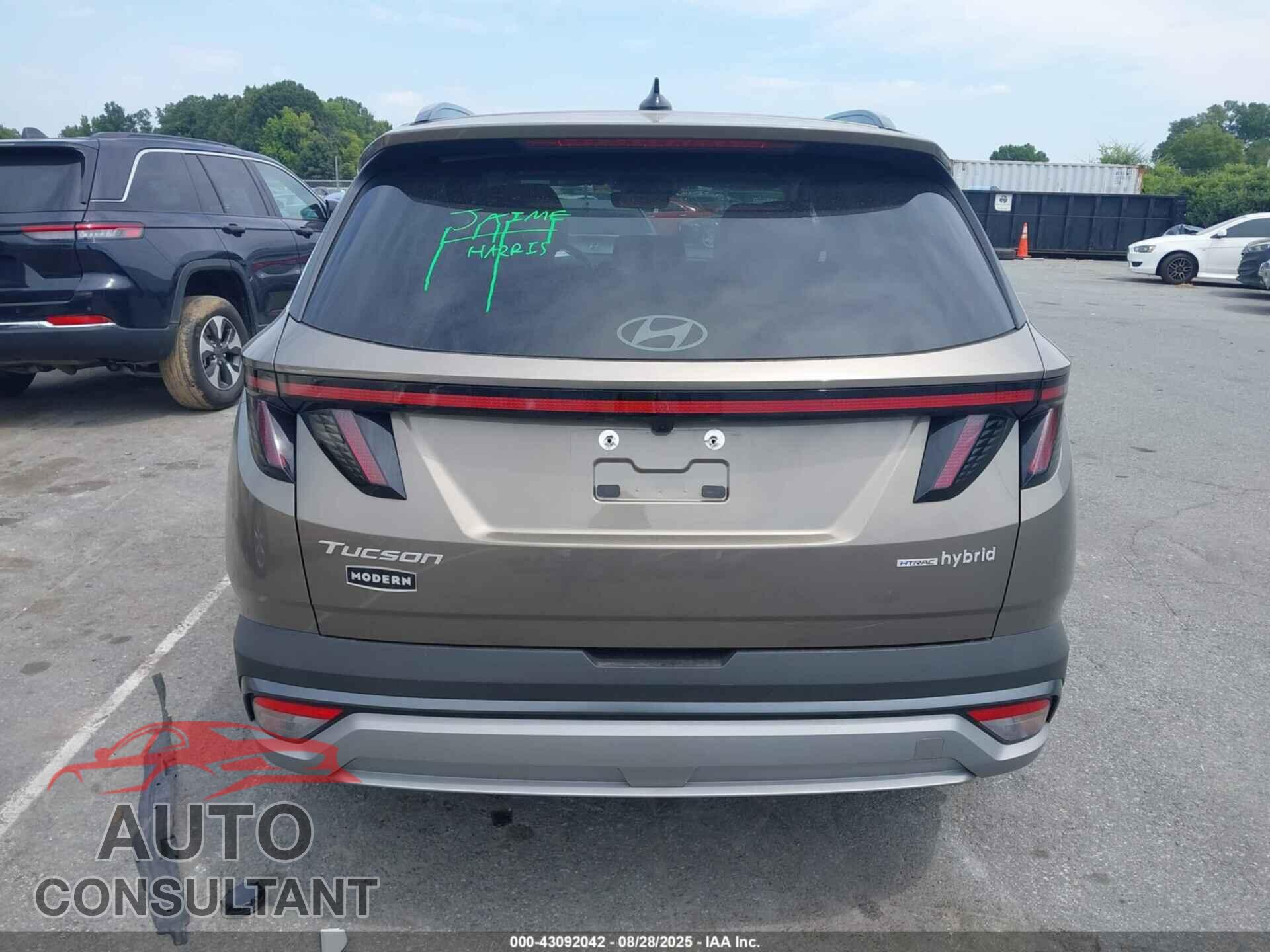 HYUNDAI TUCSON HYBRID 2025 - KM8JCDD10SU284372