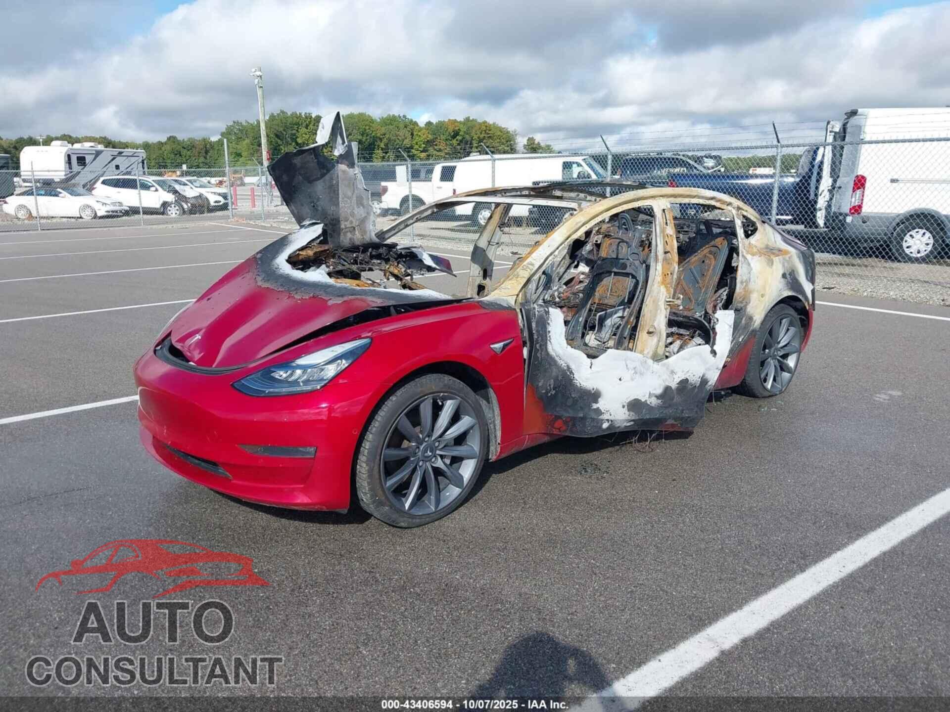 TESLA MODEL 3 2018 - 5YJ3E1EA8JF010462