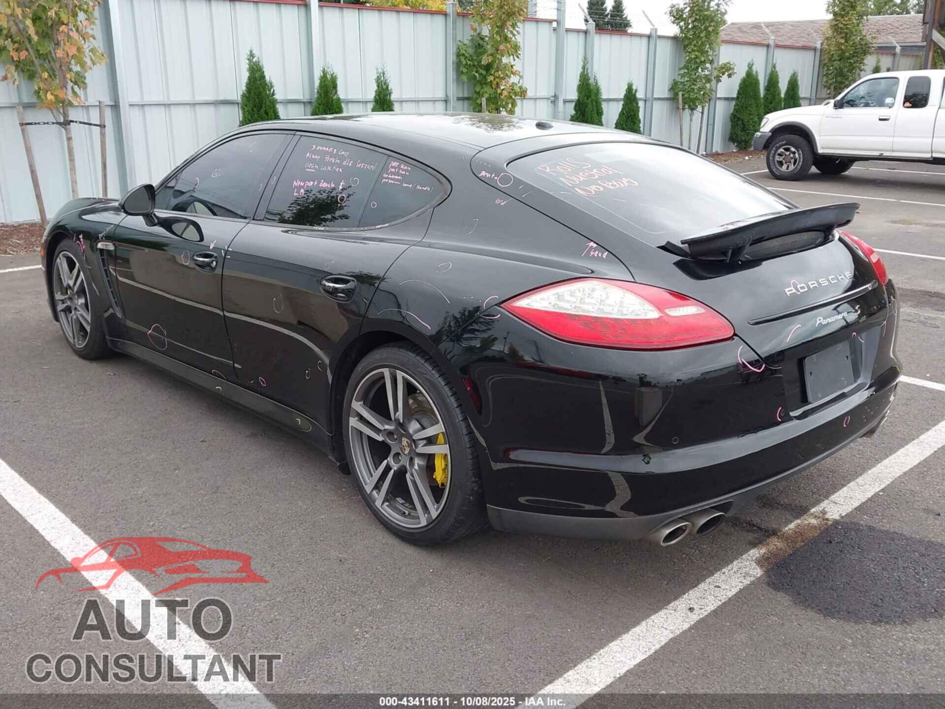 PORSCHE PANAMERA 2012 - WP0AB2A79CL060352