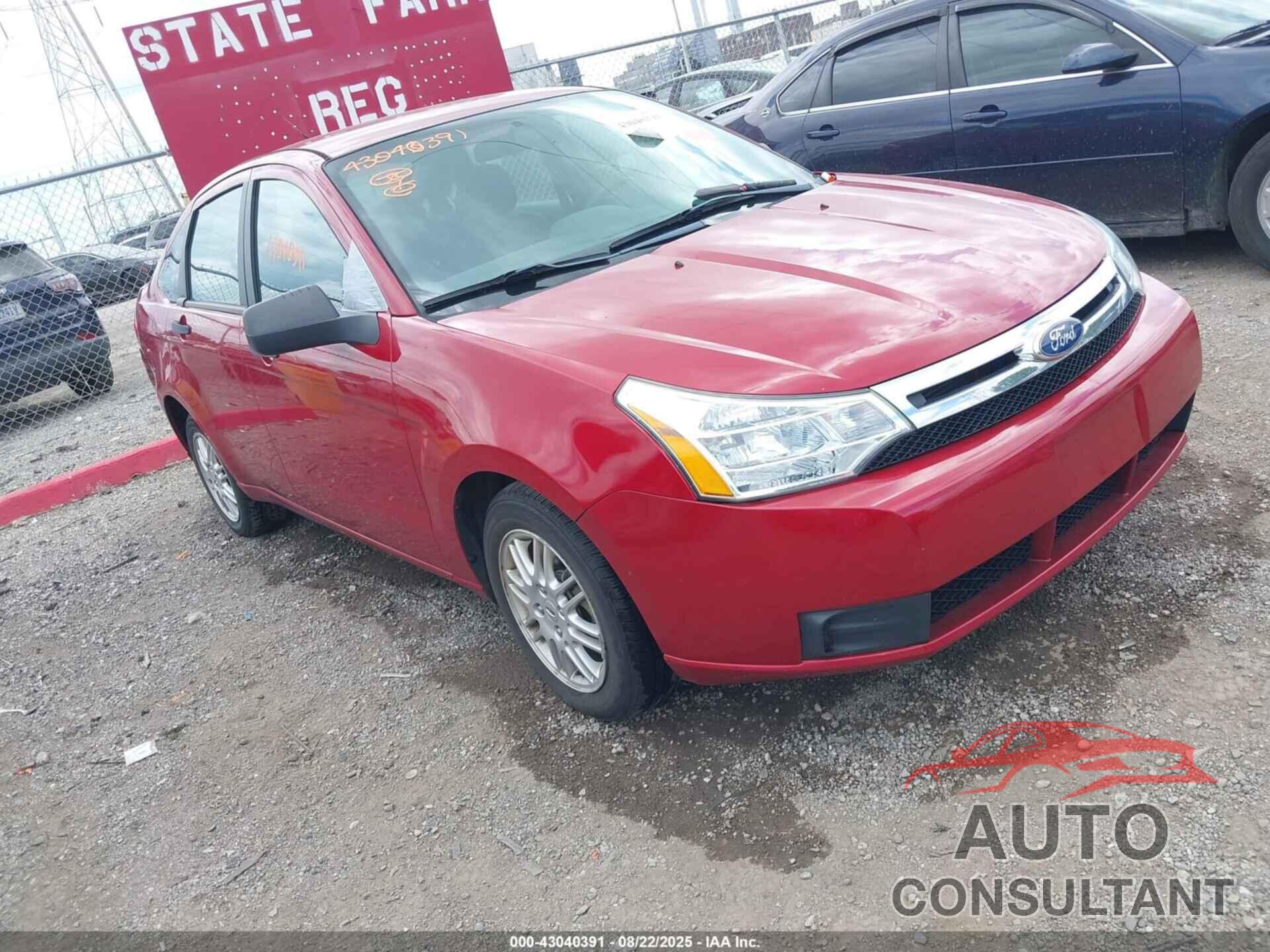 FORD FOCUS 2011 - 1FAHP3FN6BW188676