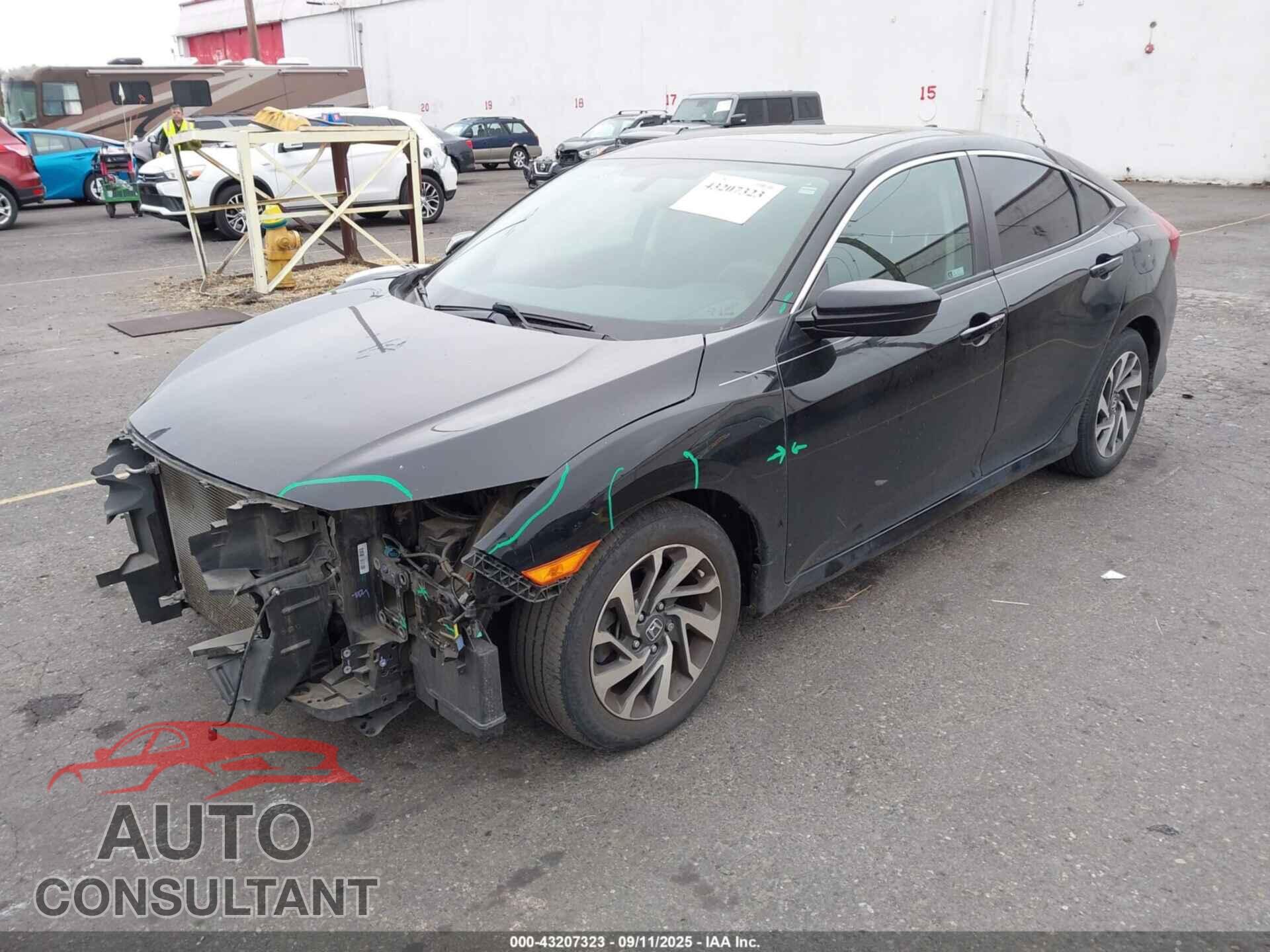 HONDA CIVIC 2017 - 19XFC2F71HE018396