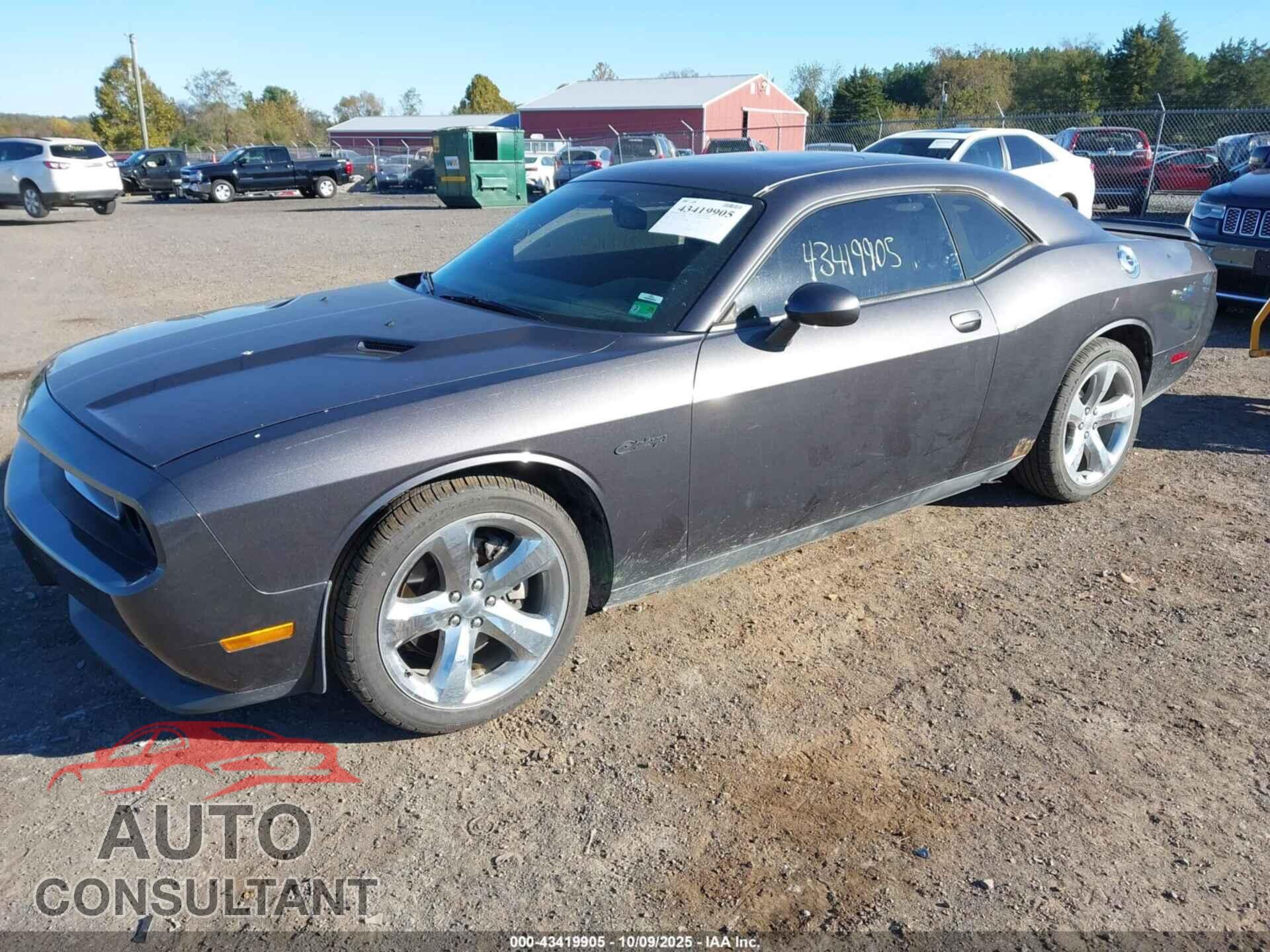 DODGE CHALLENGER 2014 - 2C3CDYAG3EH160733