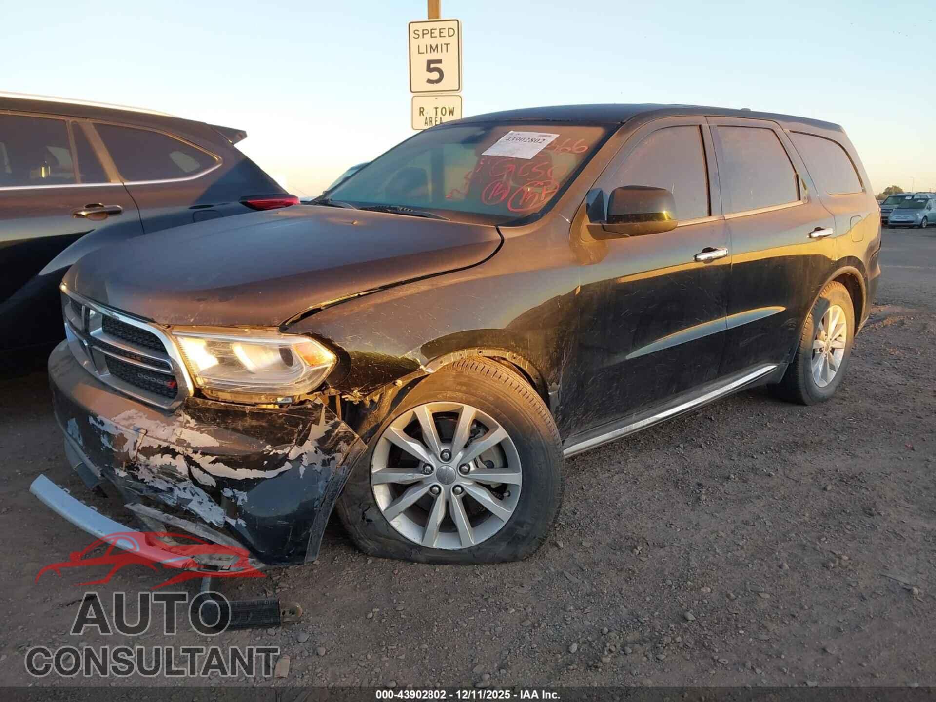 DODGE DURANGO 2015 - 1C4RDHAGXFC111815