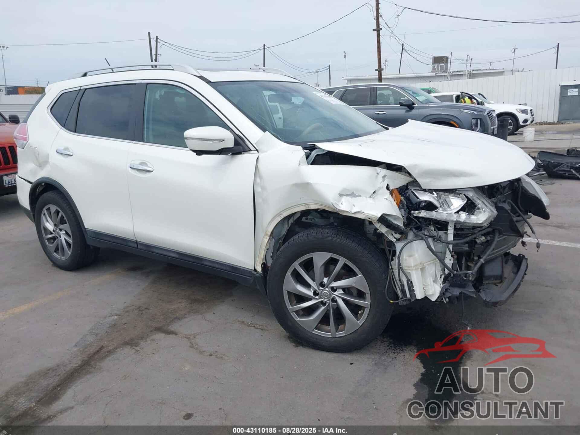 NISSAN ROGUE 2015 - 5N1AT2MT4FC831936