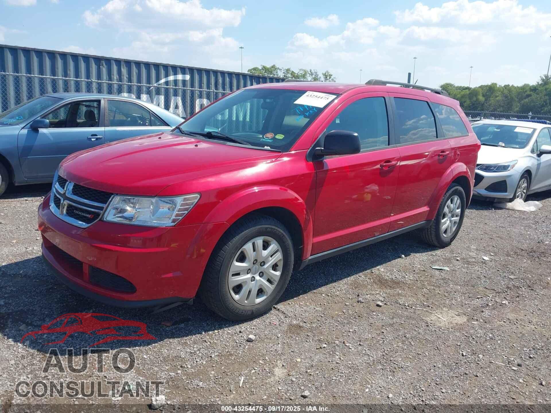 DODGE JOURNEY 2015 - 3C4PDCAB2FT726667