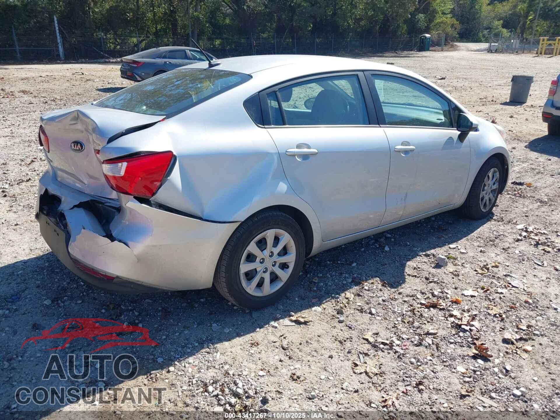 KIA RIO 2017 - KNADM4A3XH6057687