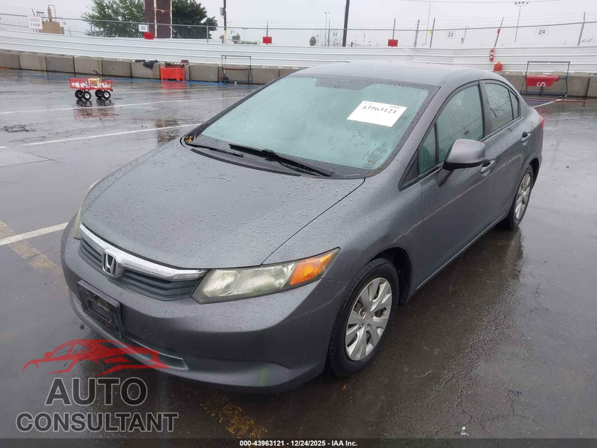 HONDA CIVIC 2012 - 19XFB2F51CE335671