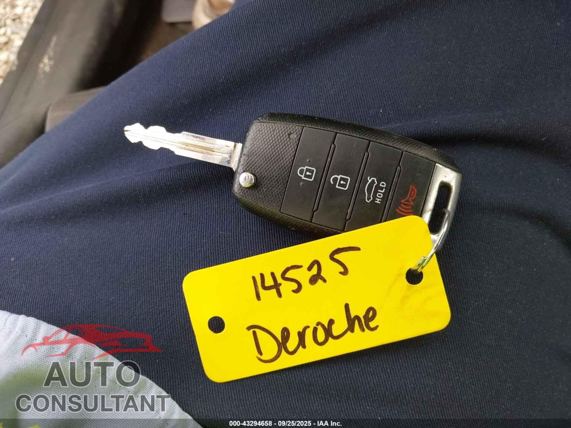KIA FORTE 2015 - KNAFX4A63F5355995