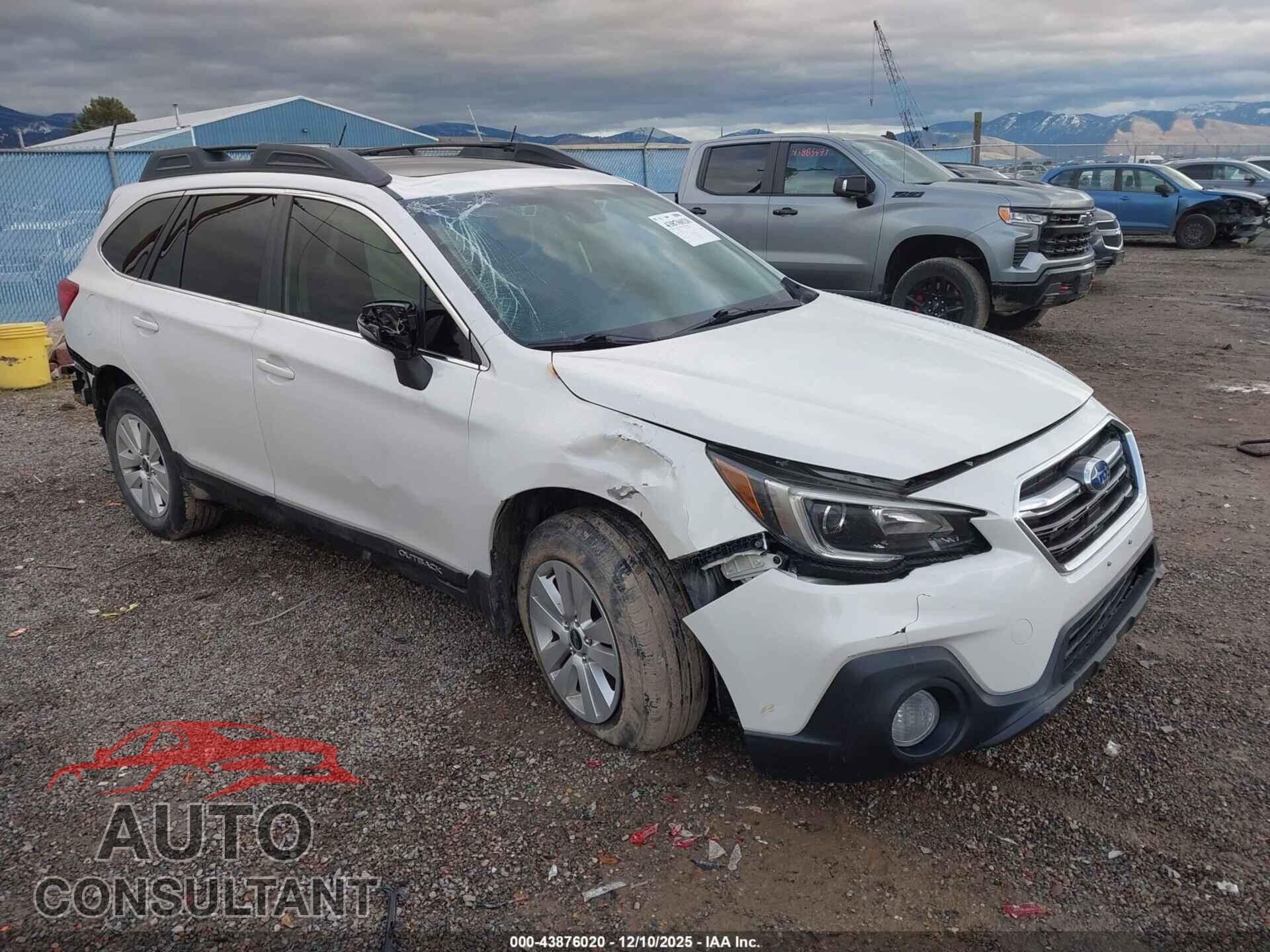 SUBARU OUTBACK 2019 - 4S4BSAHC4K3209438