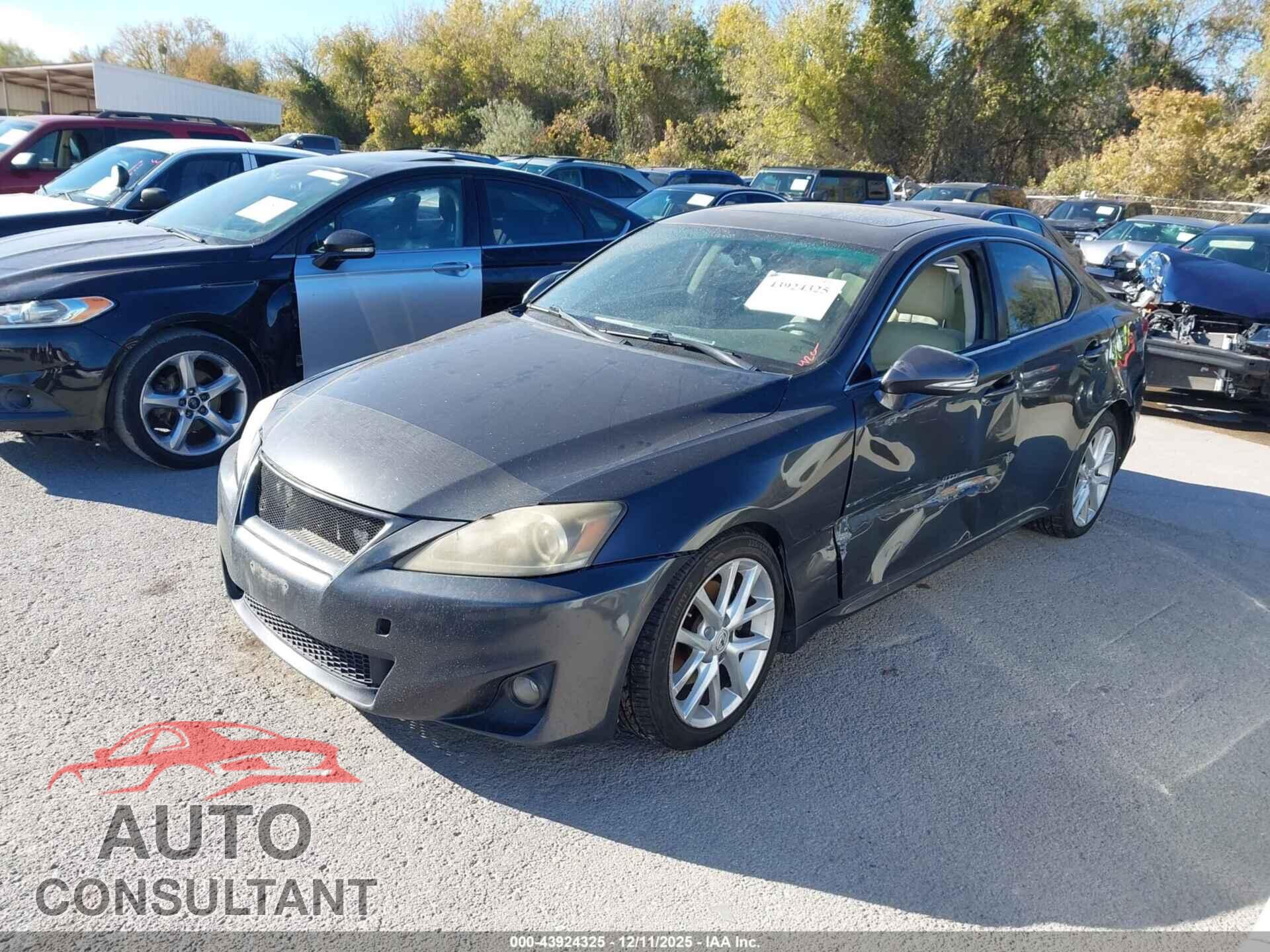 LEXUS IS 250 2010 - JTHBF5C29A5114650