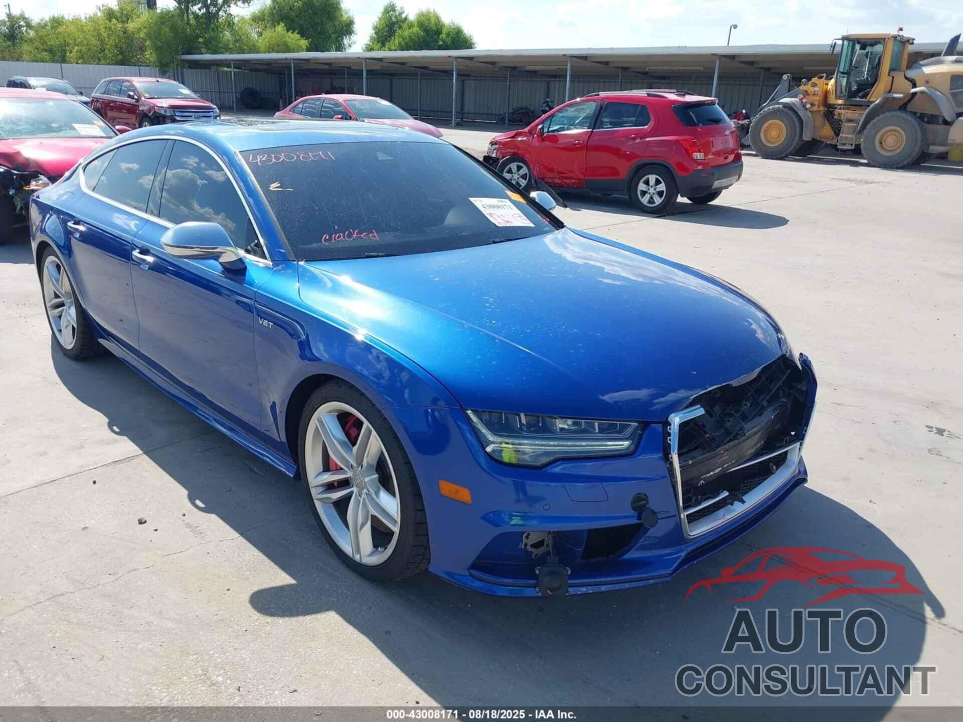 AUDI S7 2017 - WAUWFAFC2HN112729