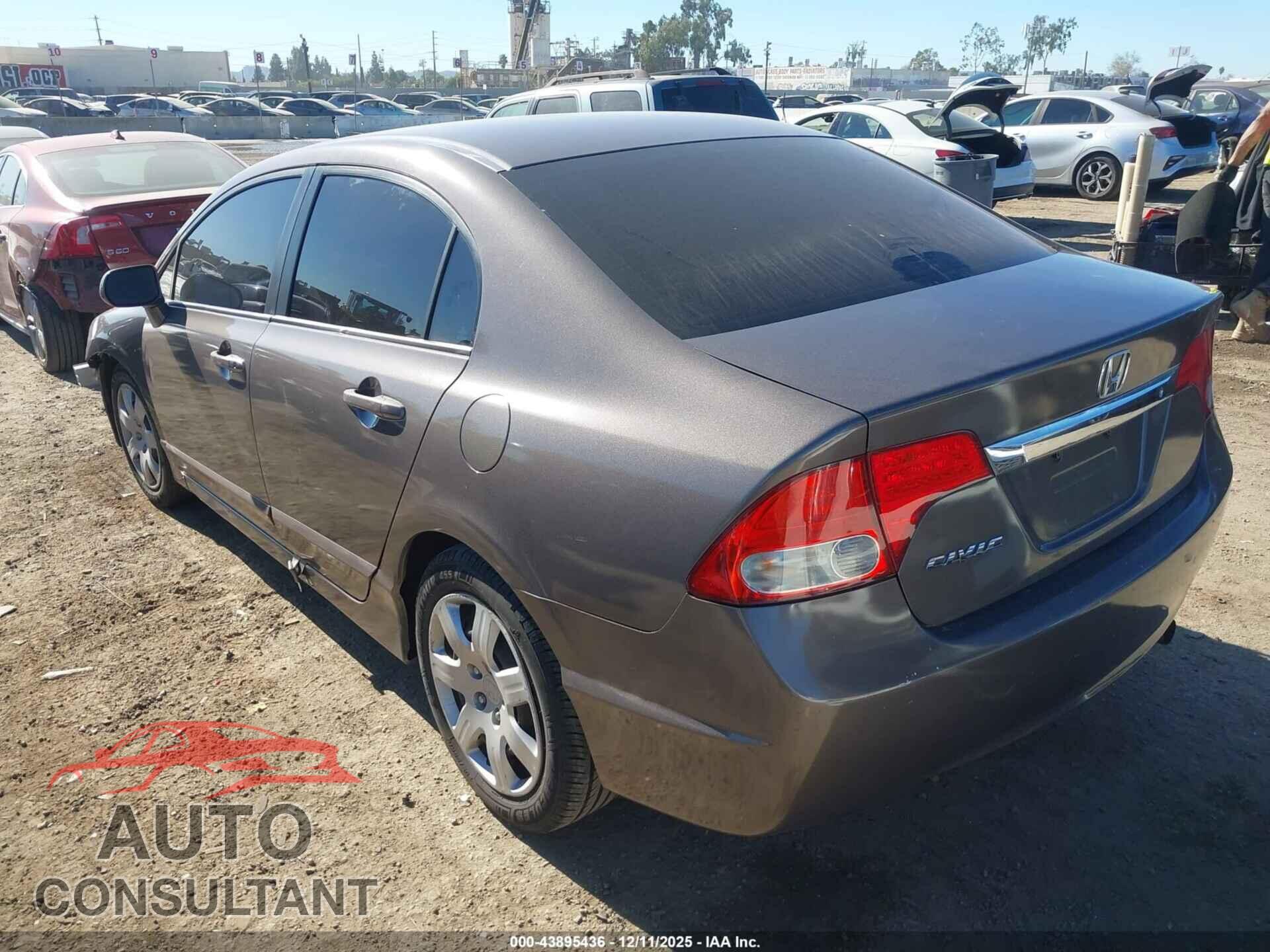 HONDA CIVIC 2011 - 2HGFA1F54BH534893