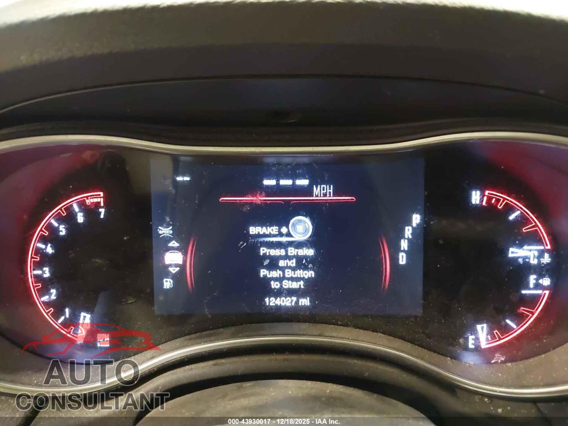 DODGE DURANGO 2019 - 1C4RDJAG3KC585543